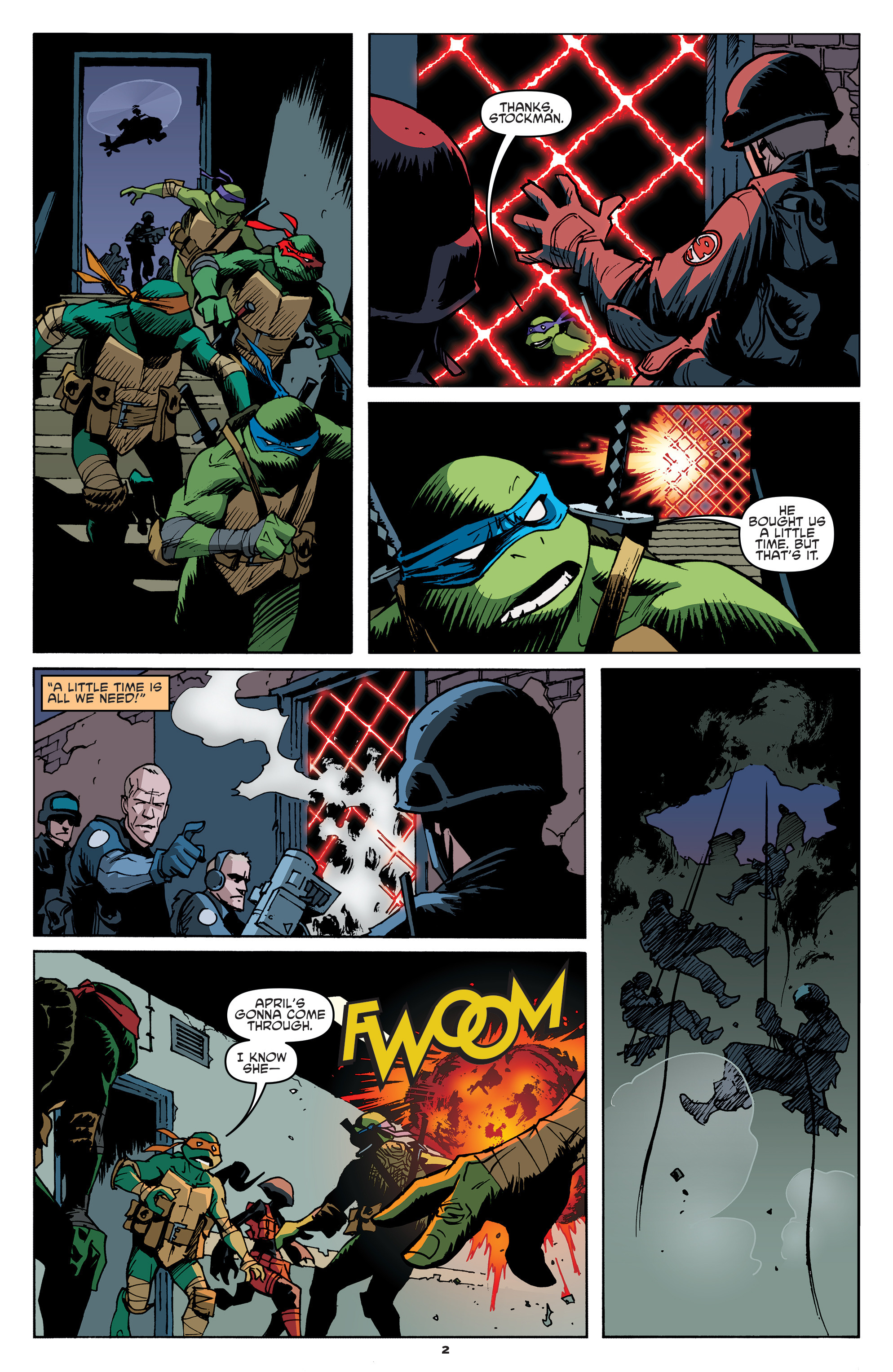Read online Teenage Mutant Ninja Turtles Universe comic -  Issue #4 - 4