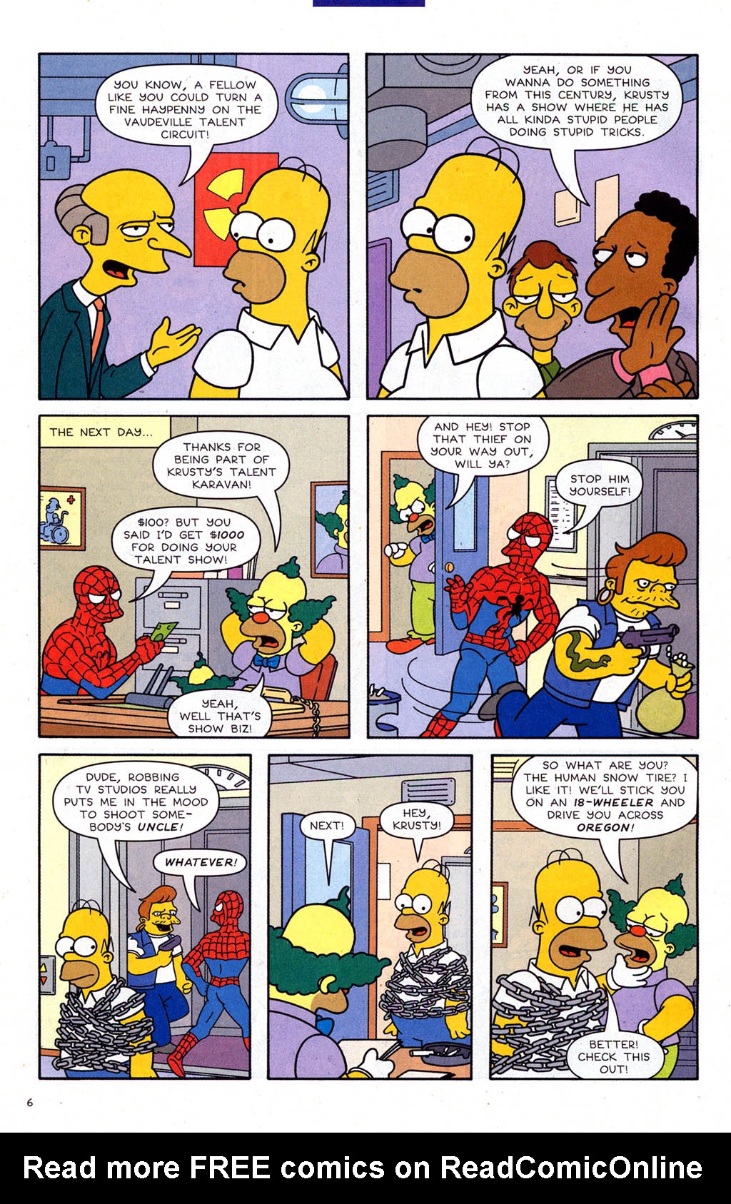 Read online Simpsons Comics comic -  Issue #101 - 7