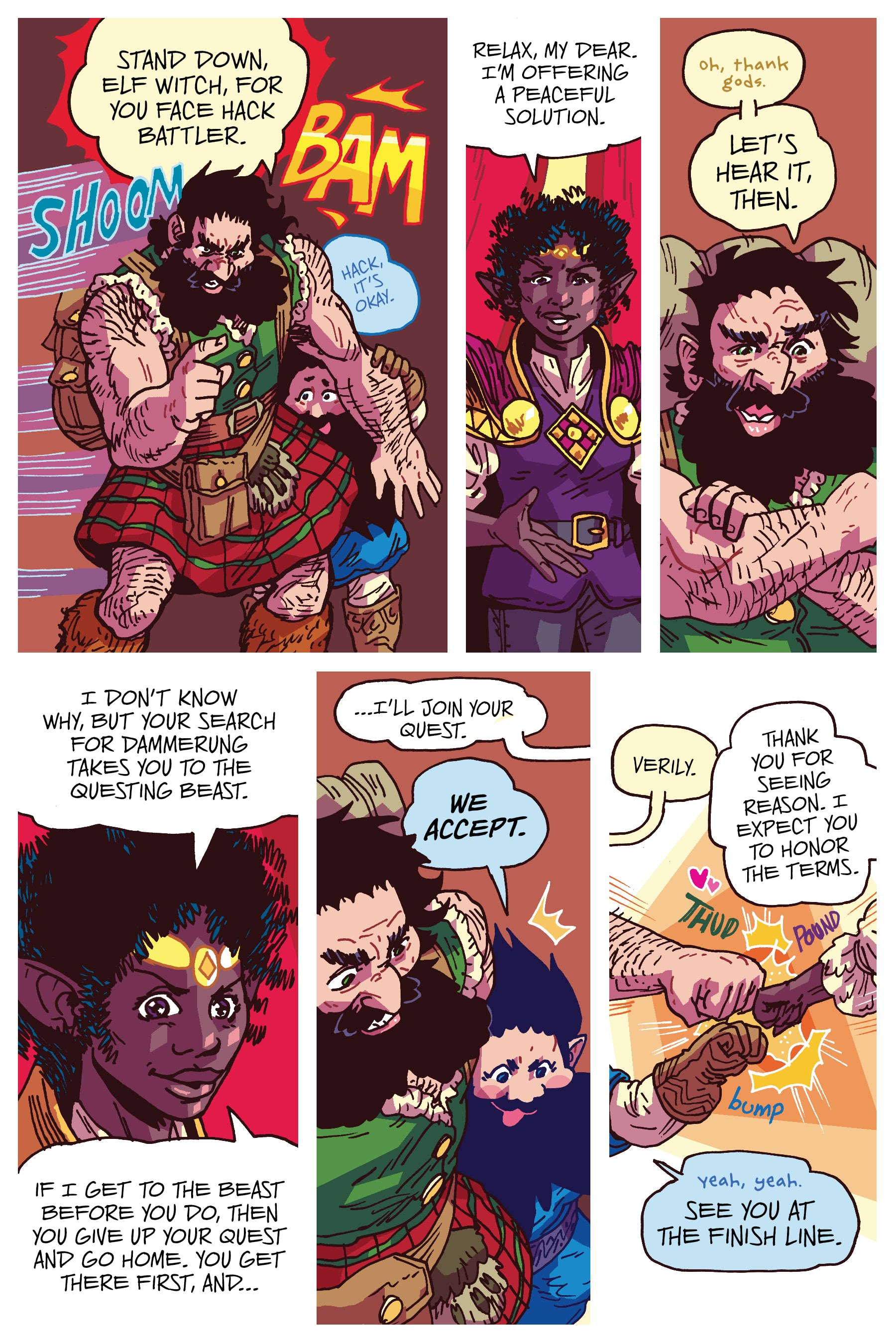 Read online The Savage Beard of She Dwarf comic -  Issue # TPB (Part 1) - 91