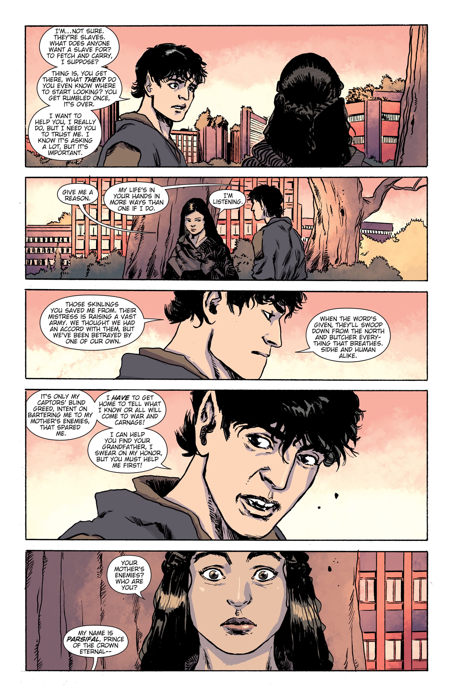 Read online Hinterkind comic -  Issue #12 - 4