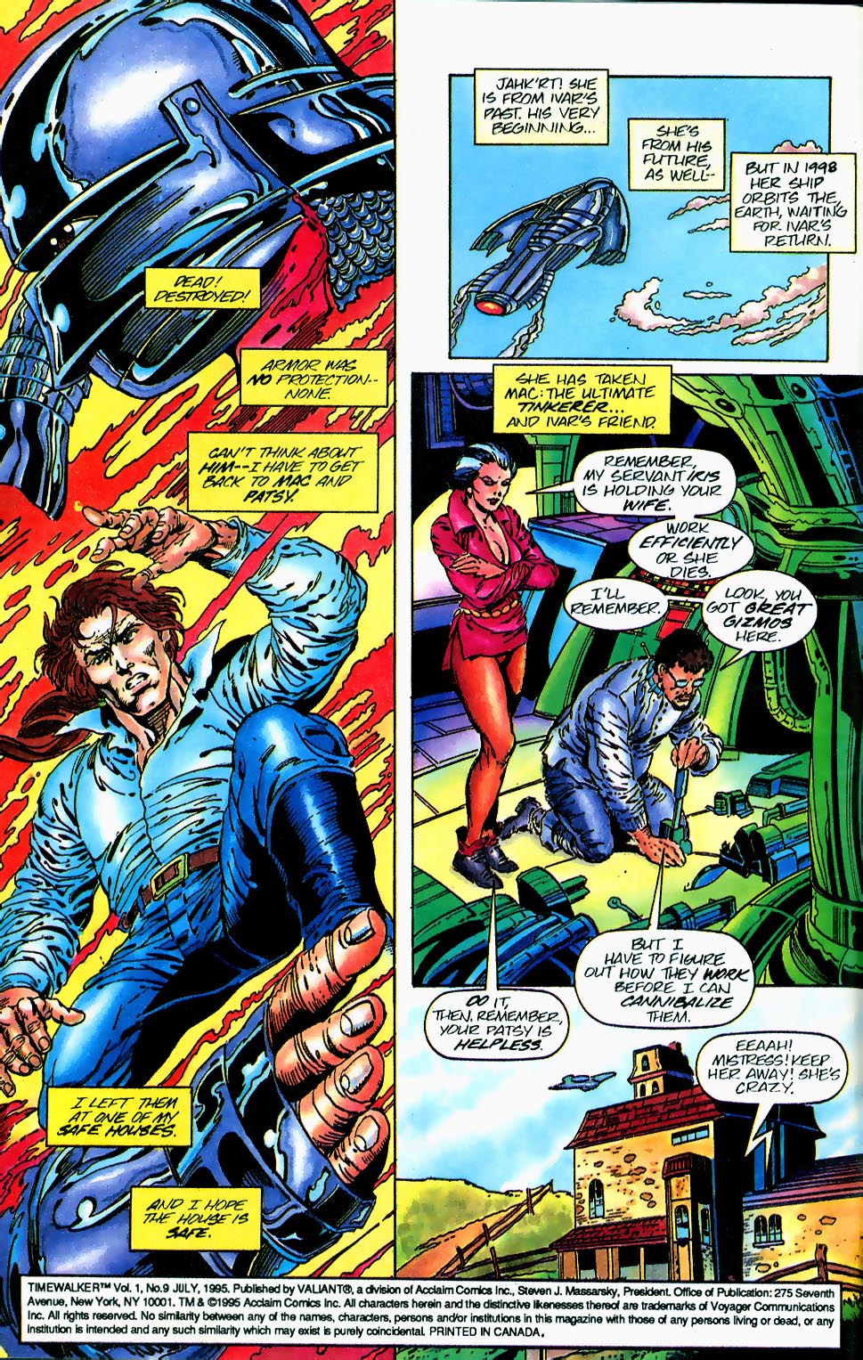 Read online Timewalker comic -  Issue #9 - 3