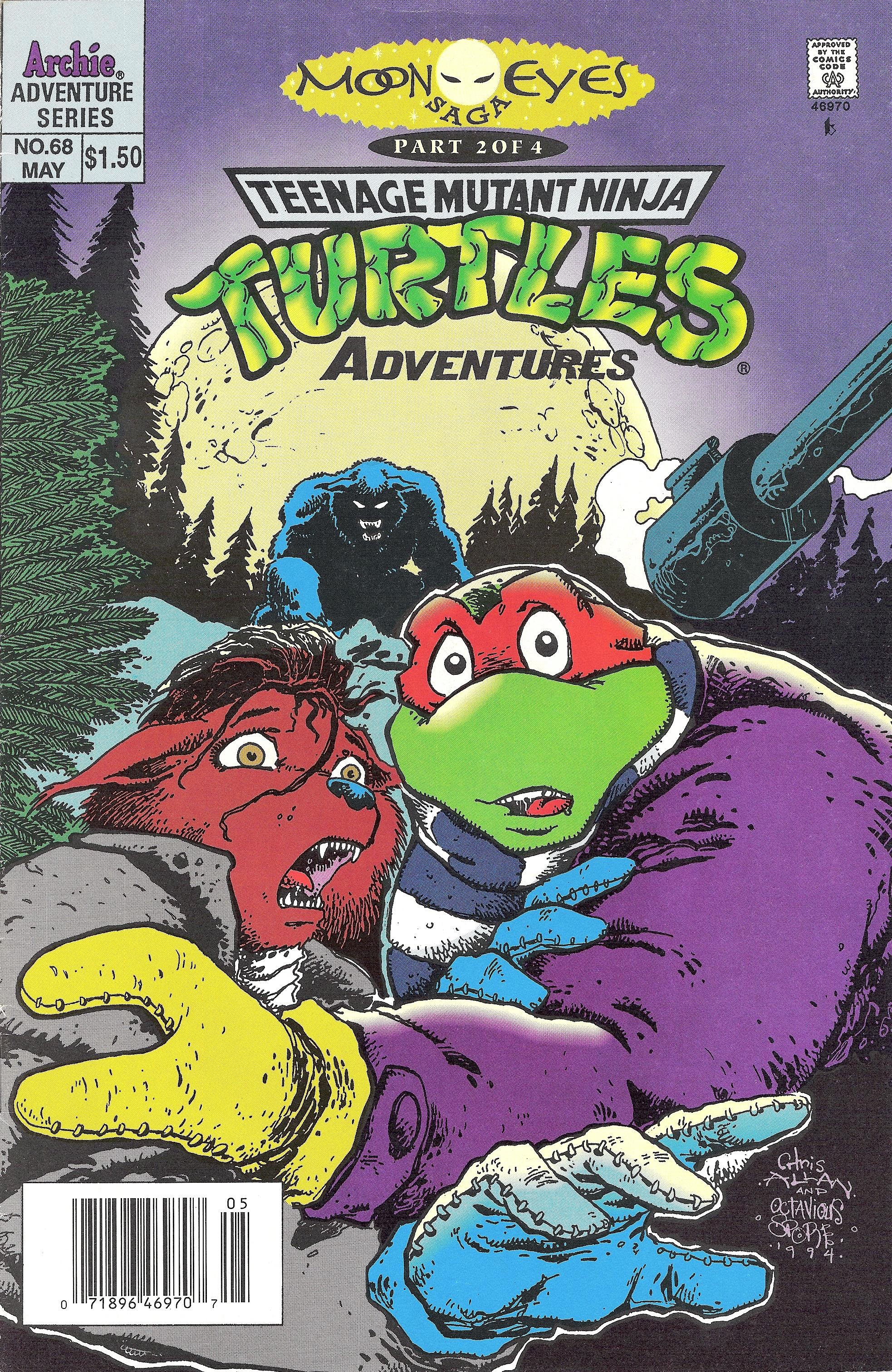 Read online Teenage Mutant Ninja Turtles Adventures (1989) comic -  Issue #68 - 1