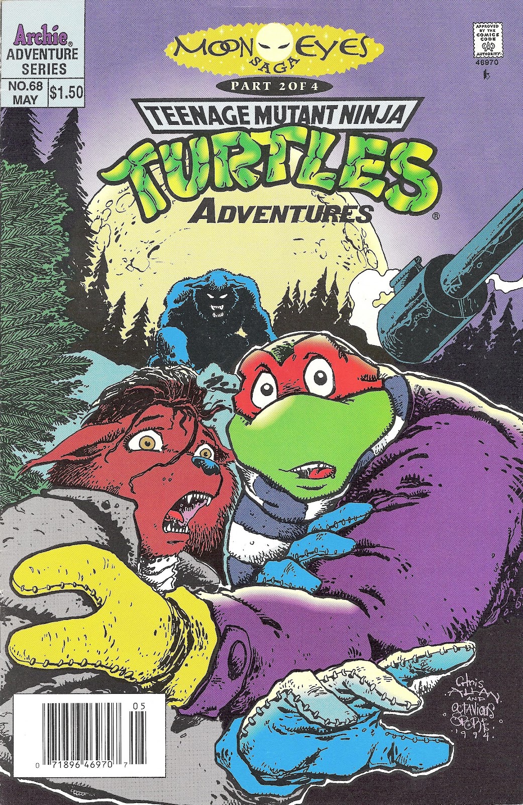 Teenage Mutant Ninja Turtles Adventures (1989) issue 68 - Page 1