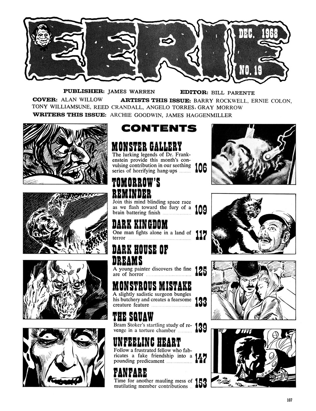 Read online Eerie Archives comic -  Issue # TPB 4 - 108
