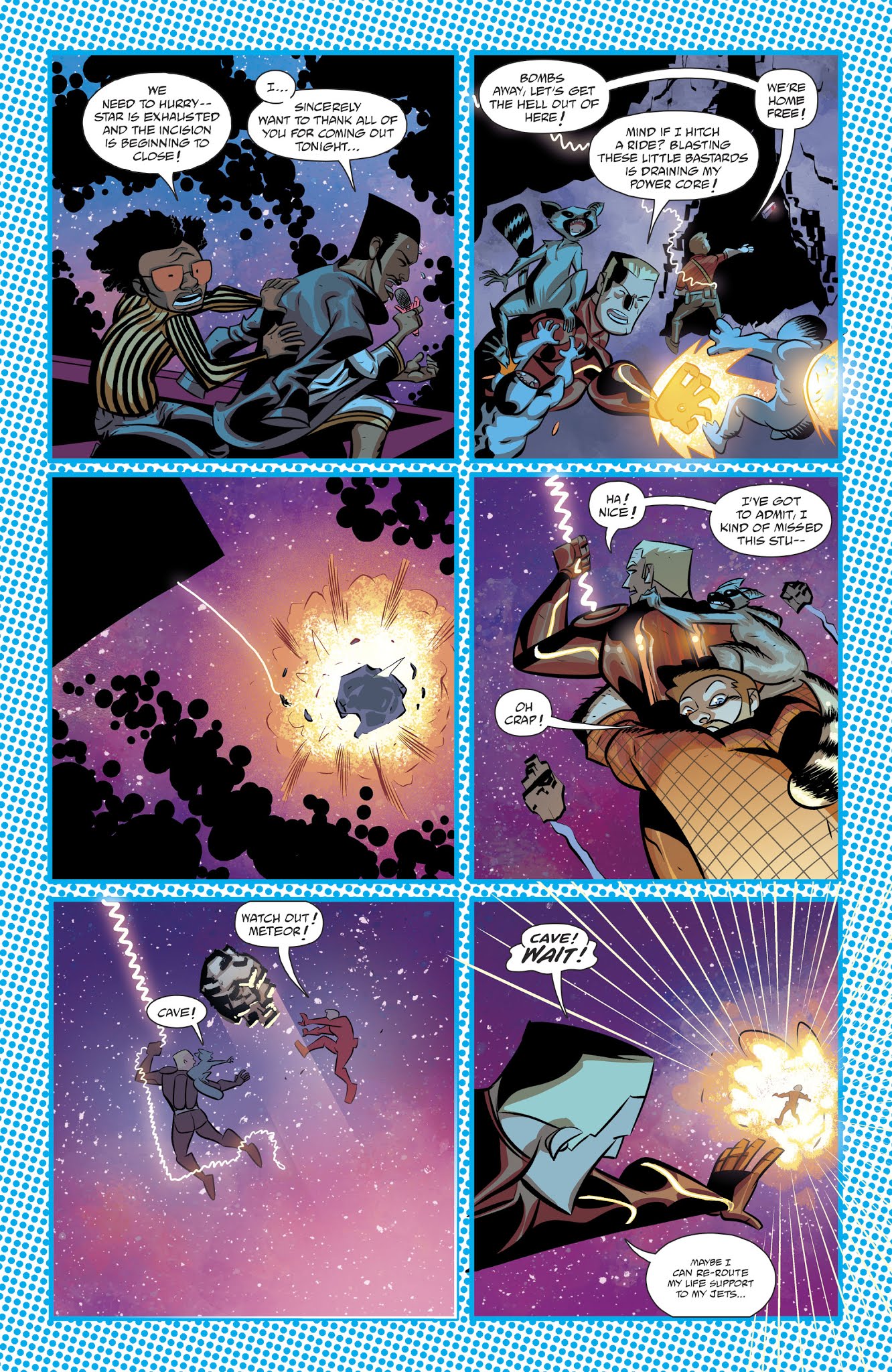 Read online Cave Carson Has An Intersteller Eye comic -  Issue #6 - 16