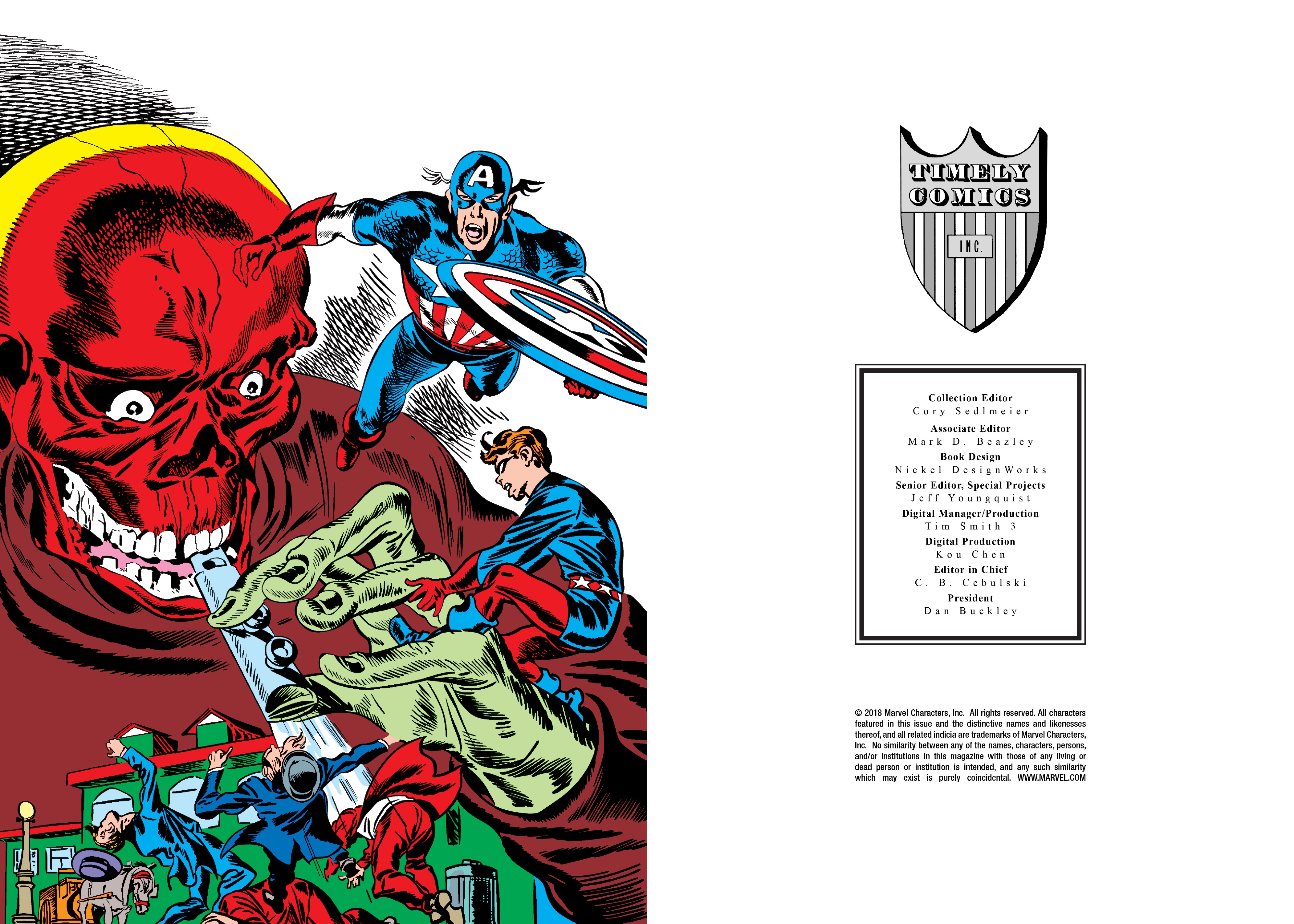 Read online Marvel Masterworks: Golden Age Captain America comic -  Issue # TPB 2 (Part 1) - 3