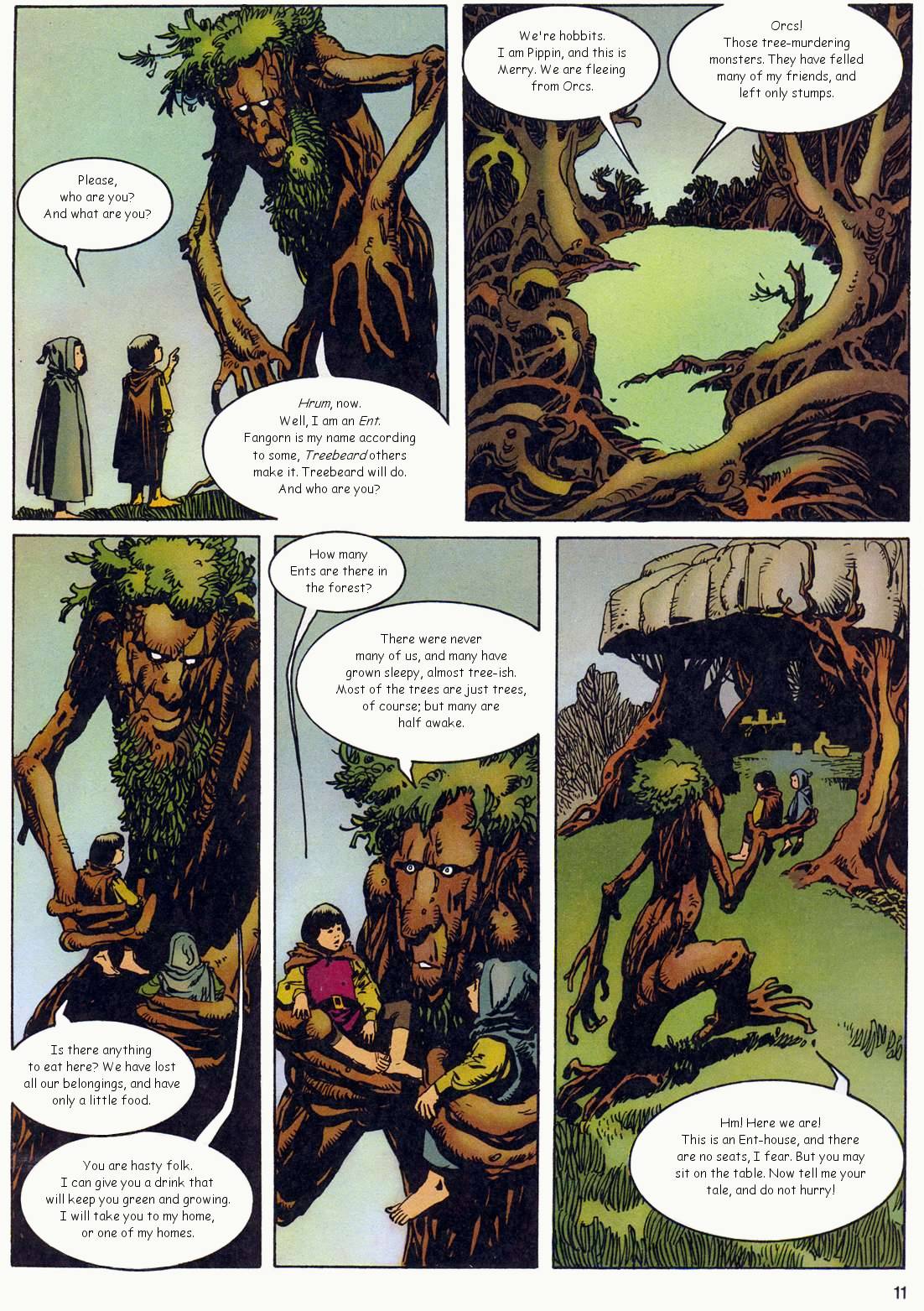 Read online El Señor de los Anillos comic -  Issue #3 - 8