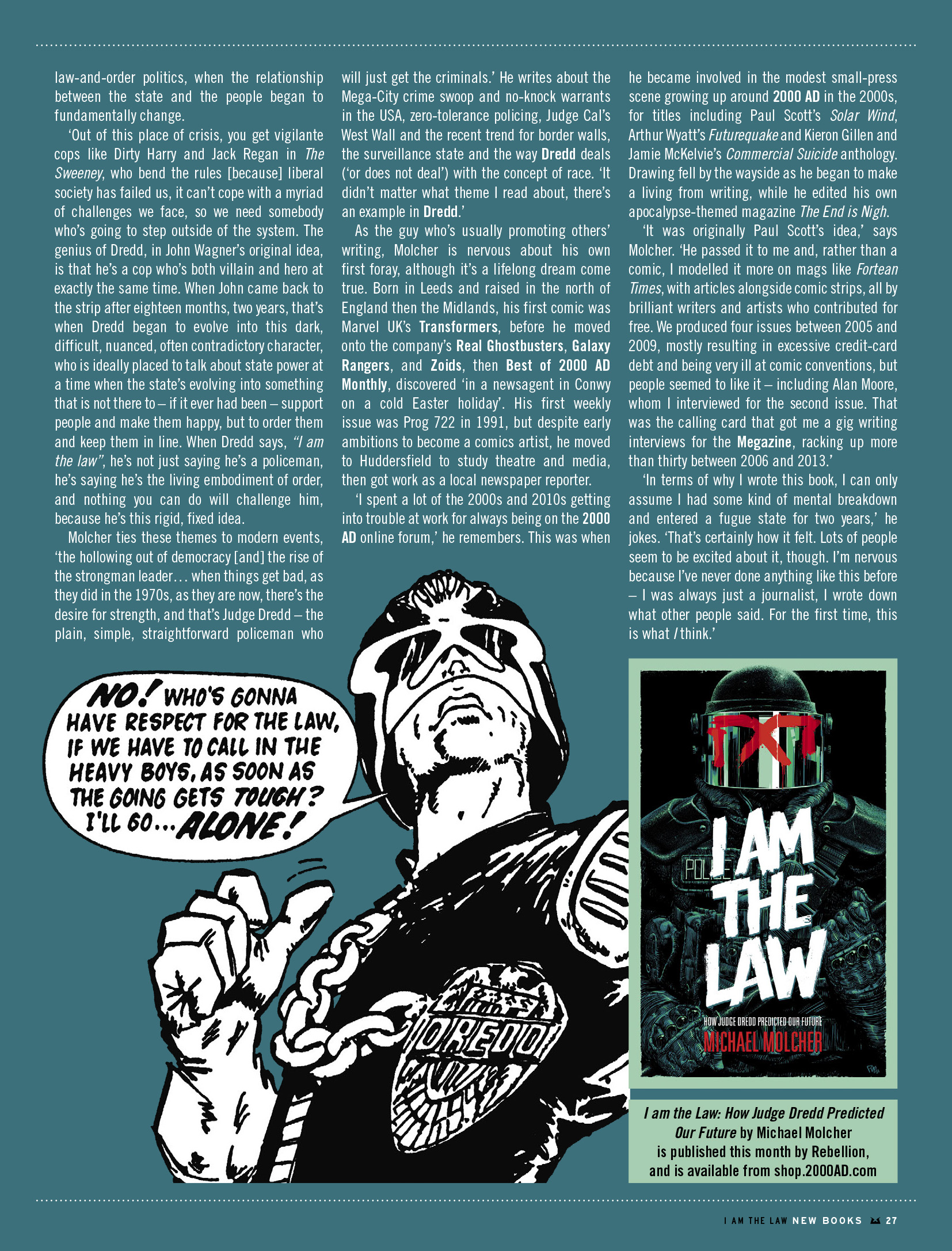 Read online Judge Dredd Megazine (Vol. 5) comic -  Issue #453 - 29