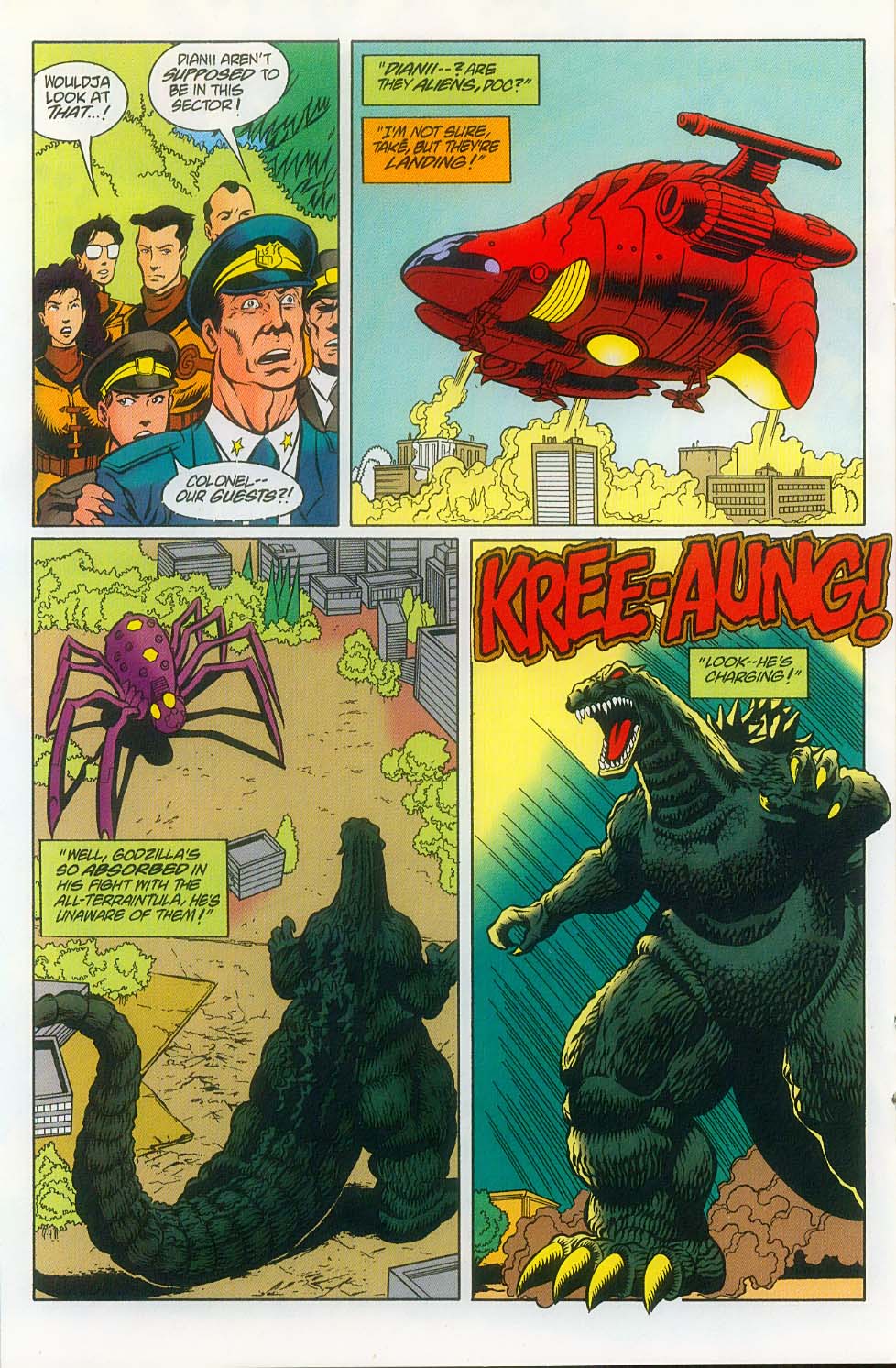 Read online Godzilla (1995) comic -  Issue #5 - 23