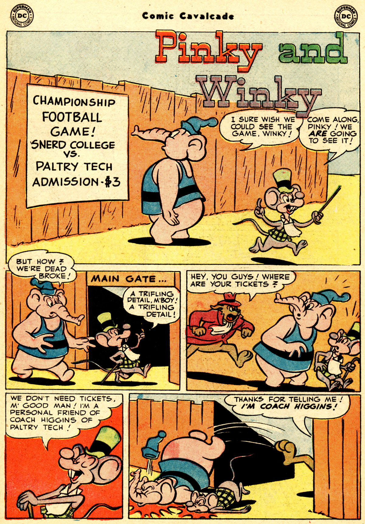 Read online Comic Cavalcade comic -  Issue #50 - 18