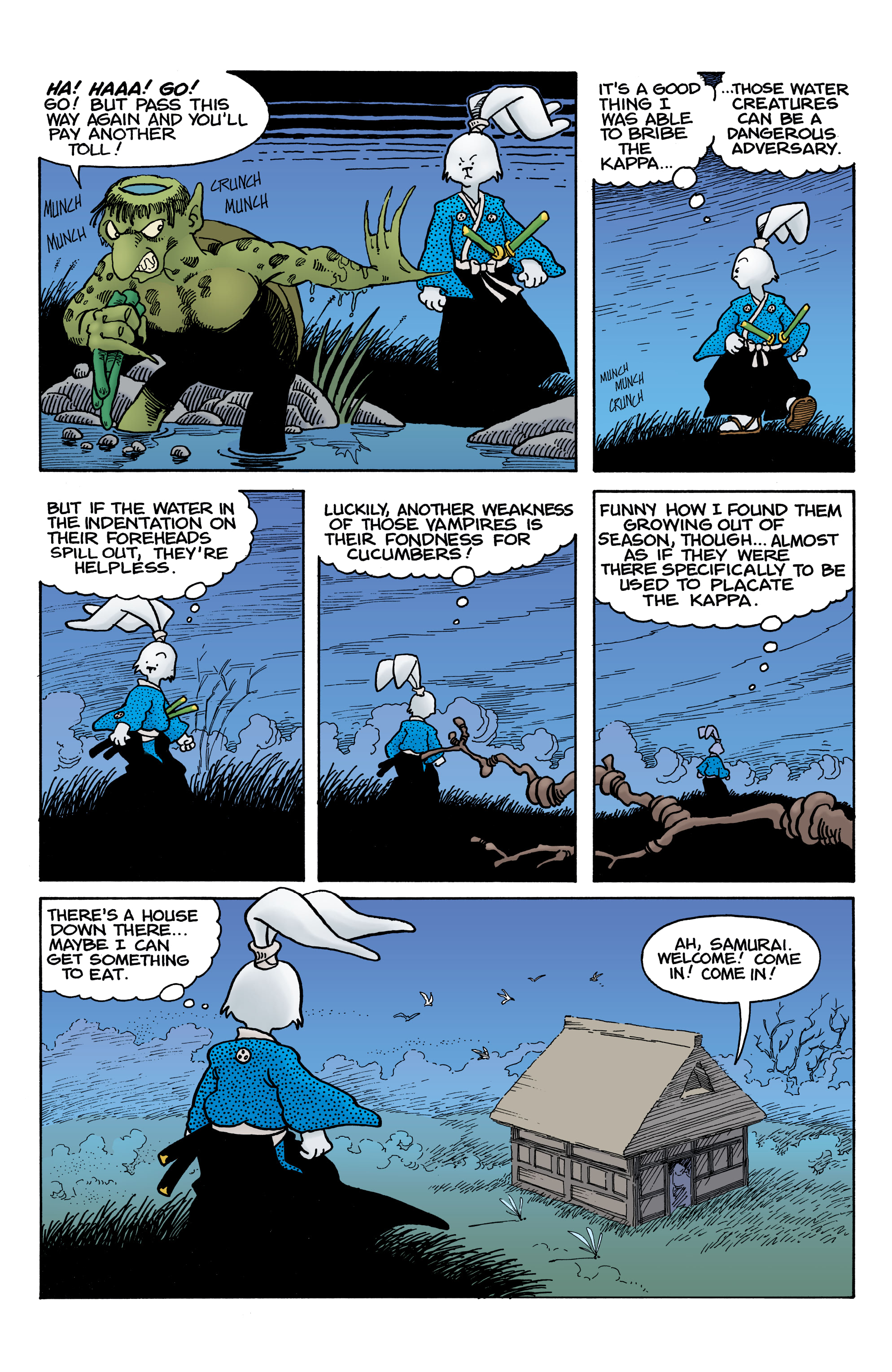 Read online Usagi Yojimbo Color Classics comic -  Issue #5 - 15