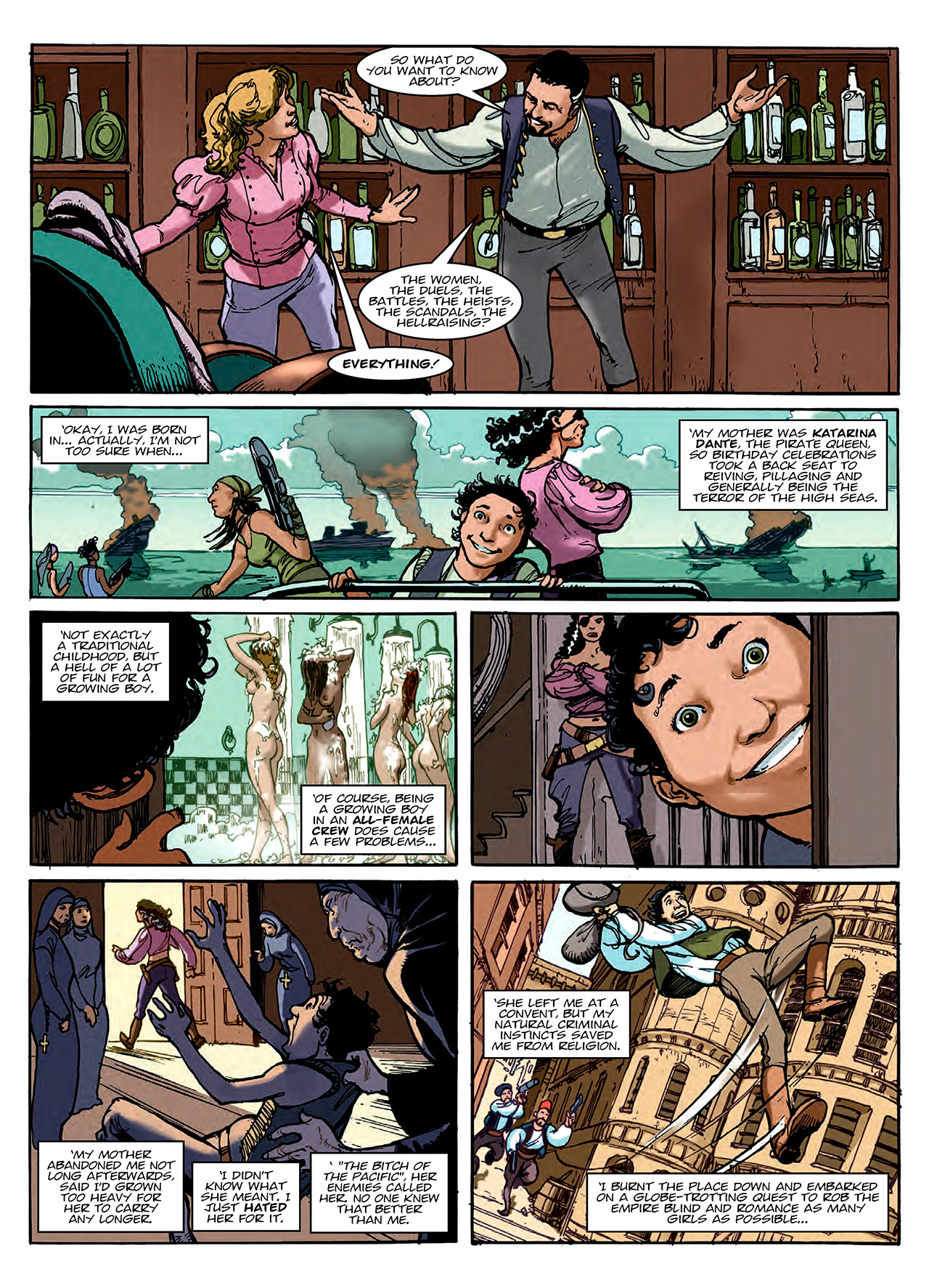 Read online Nikolai Dante comic -  Issue # TPB 11 - 8