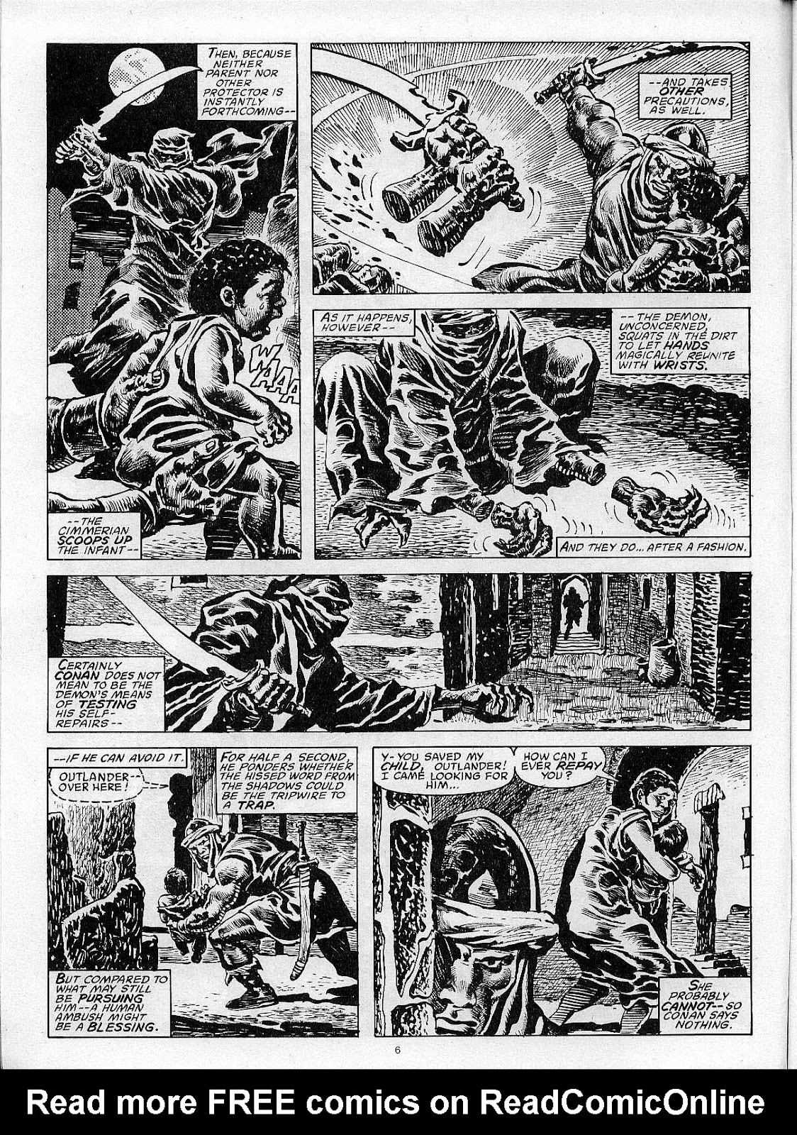 The Savage Sword Of Conan issue 204 - Page 8