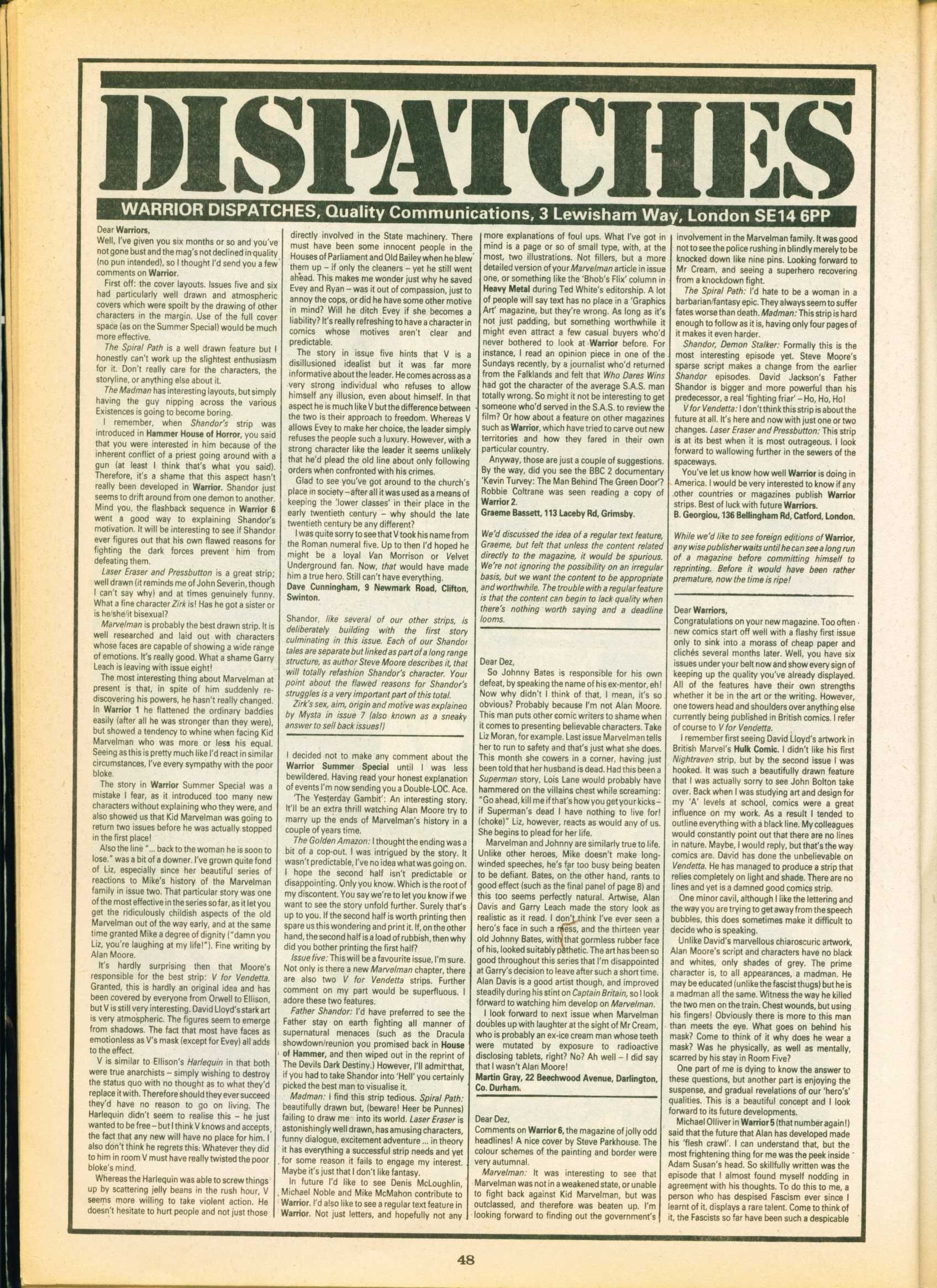 Read online Warrior comic -  Issue #9 - 48