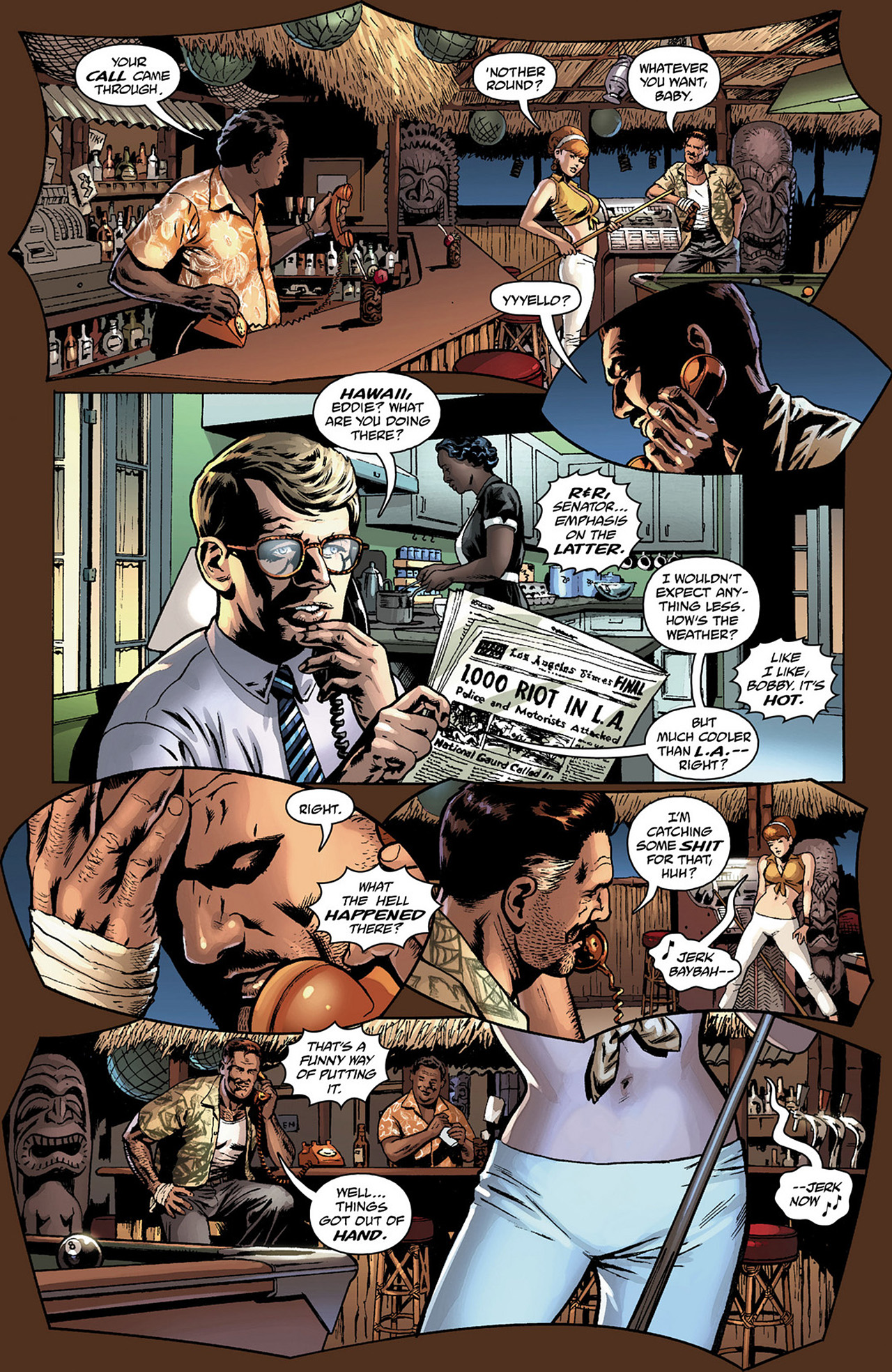 Read online Before Watchmen: Comedian comic -  Issue #3 - 5