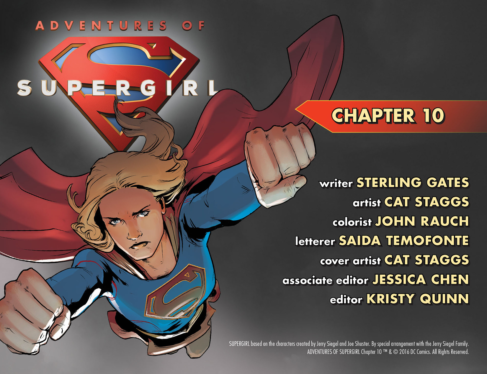 Read online Adventures of Supergirl comic -  Issue #10 - 2