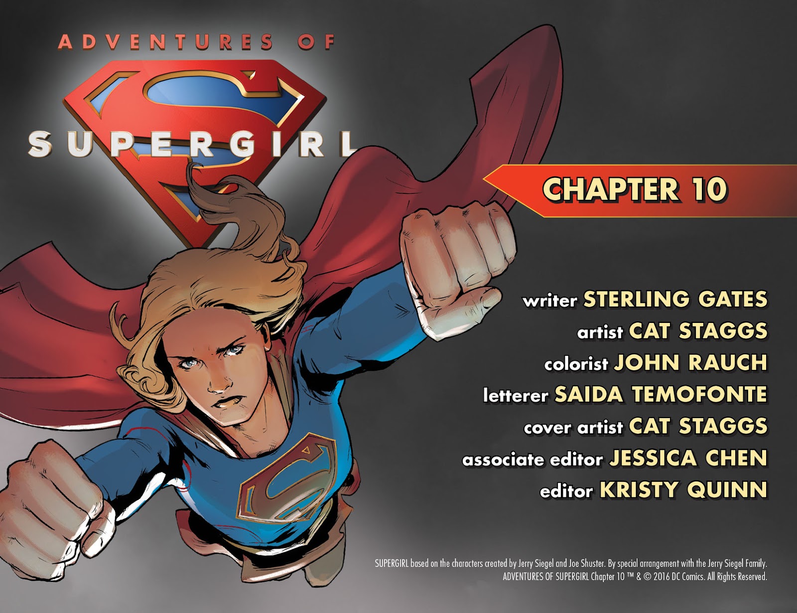 Adventures of Supergirl issue 10 - Page 2