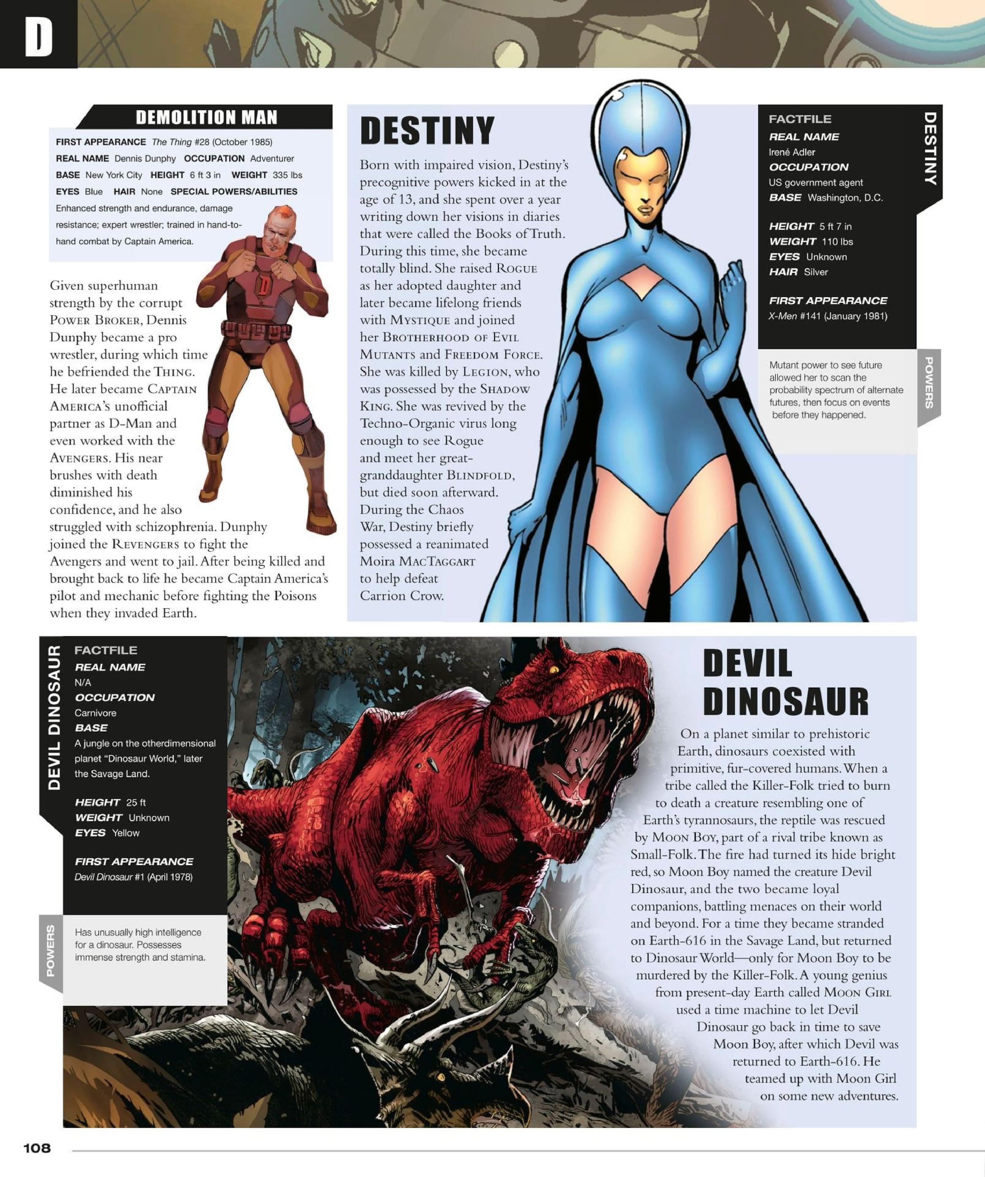 Read online Marvel Encyclopedia, New Edition comic -  Issue # TPB (Part 2) - 11