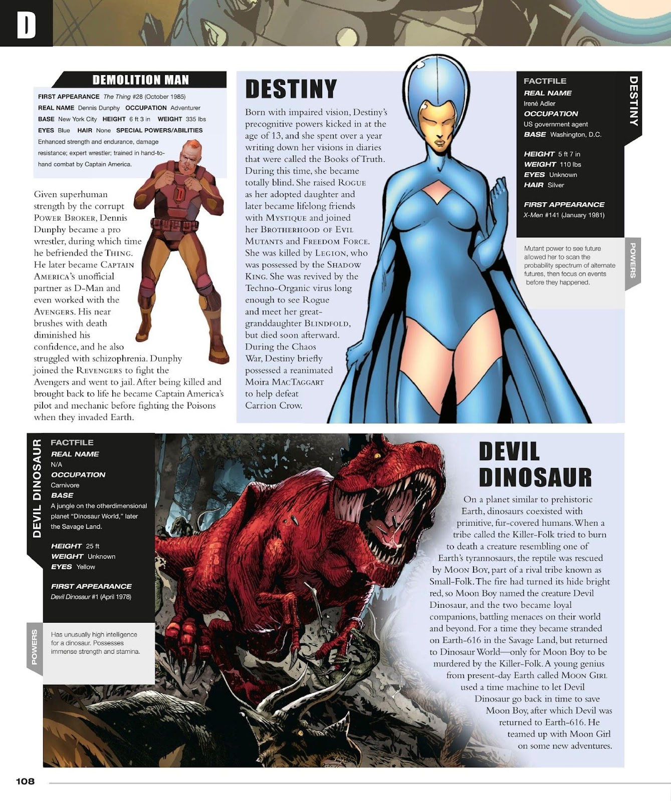 Marvel Encyclopedia, New Edition issue TPB (Part 2) - Page 11