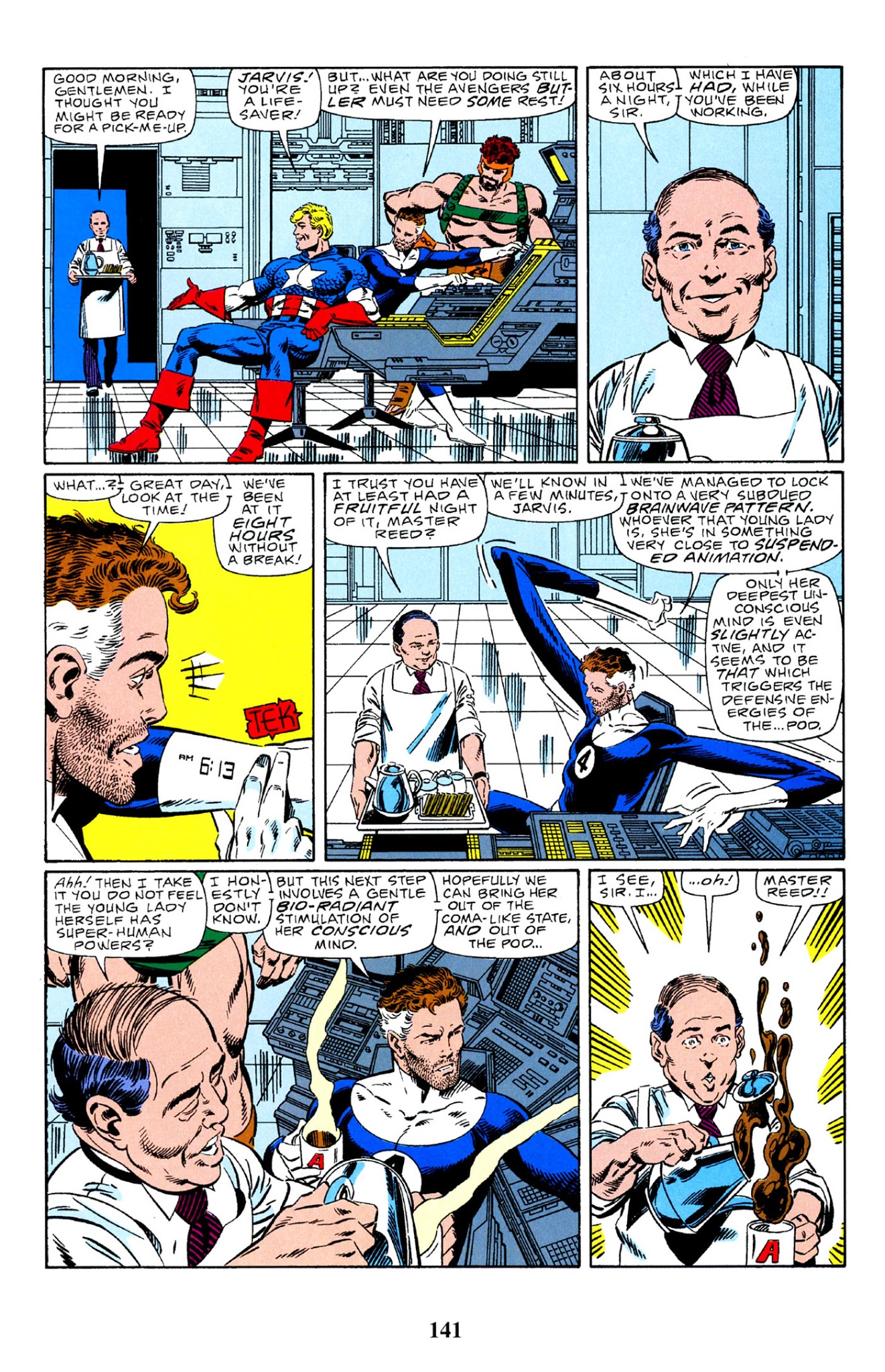 Read online Fantastic Four Visionaries: John Byrne comic -  Issue # TPB 7 - 142