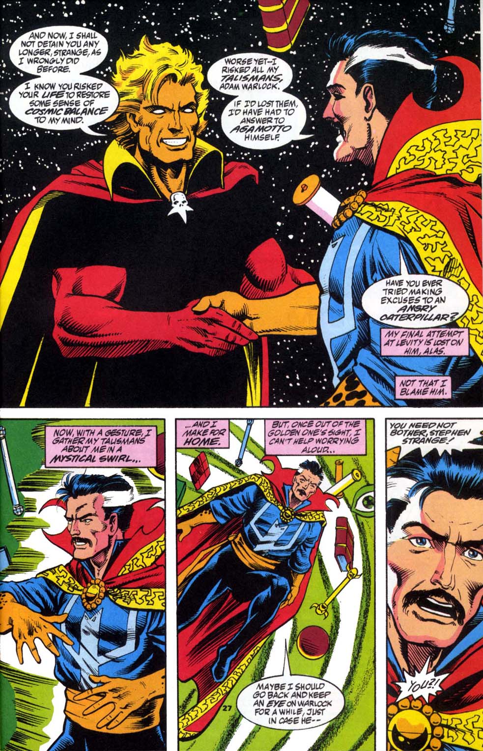 Read online Doctor Strange: Sorcerer Supreme comic -  Issue #36 - 21