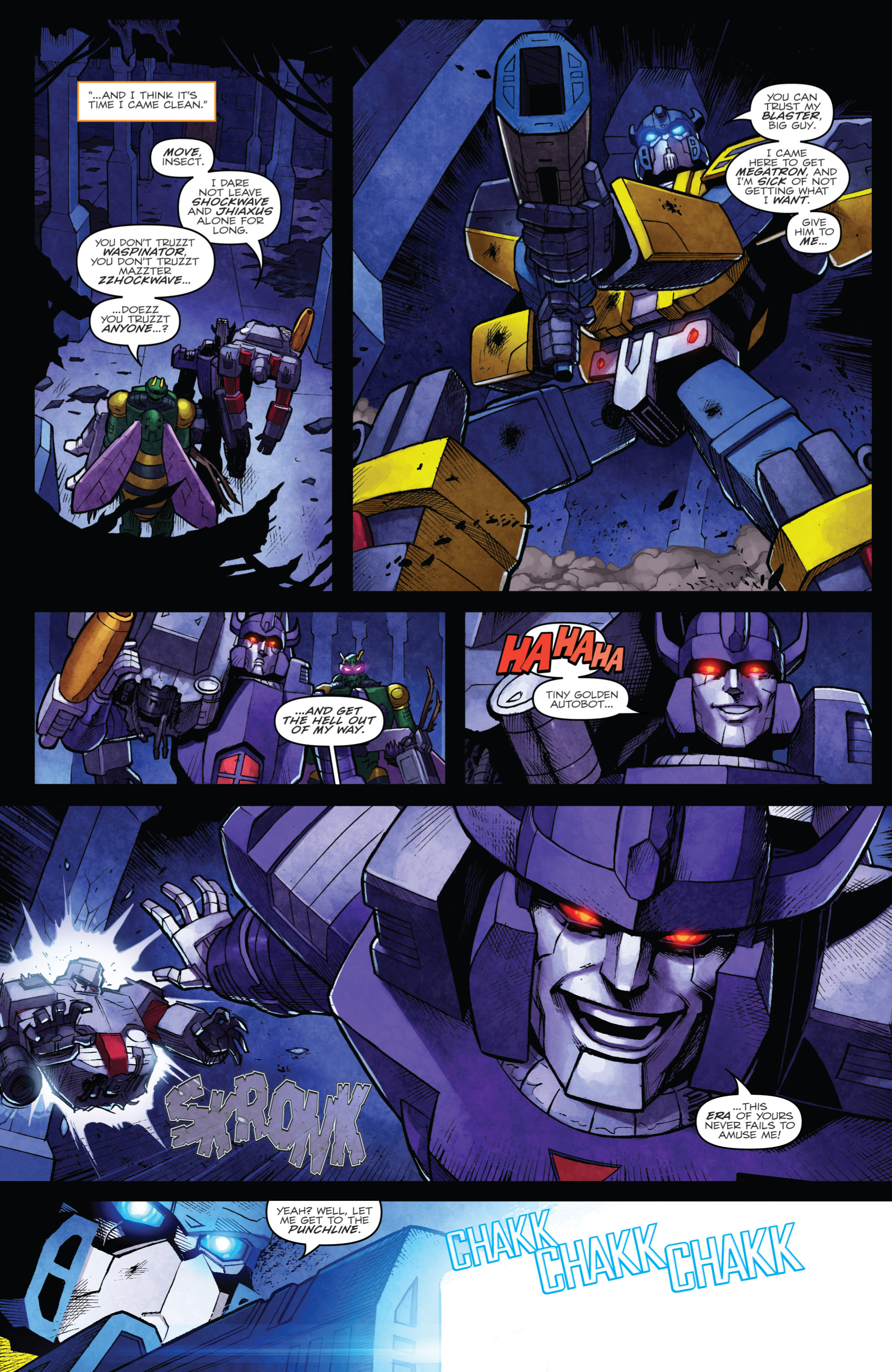 Read online Transformers: Robots In Disguise (2012) comic -  Issue #25 - 19