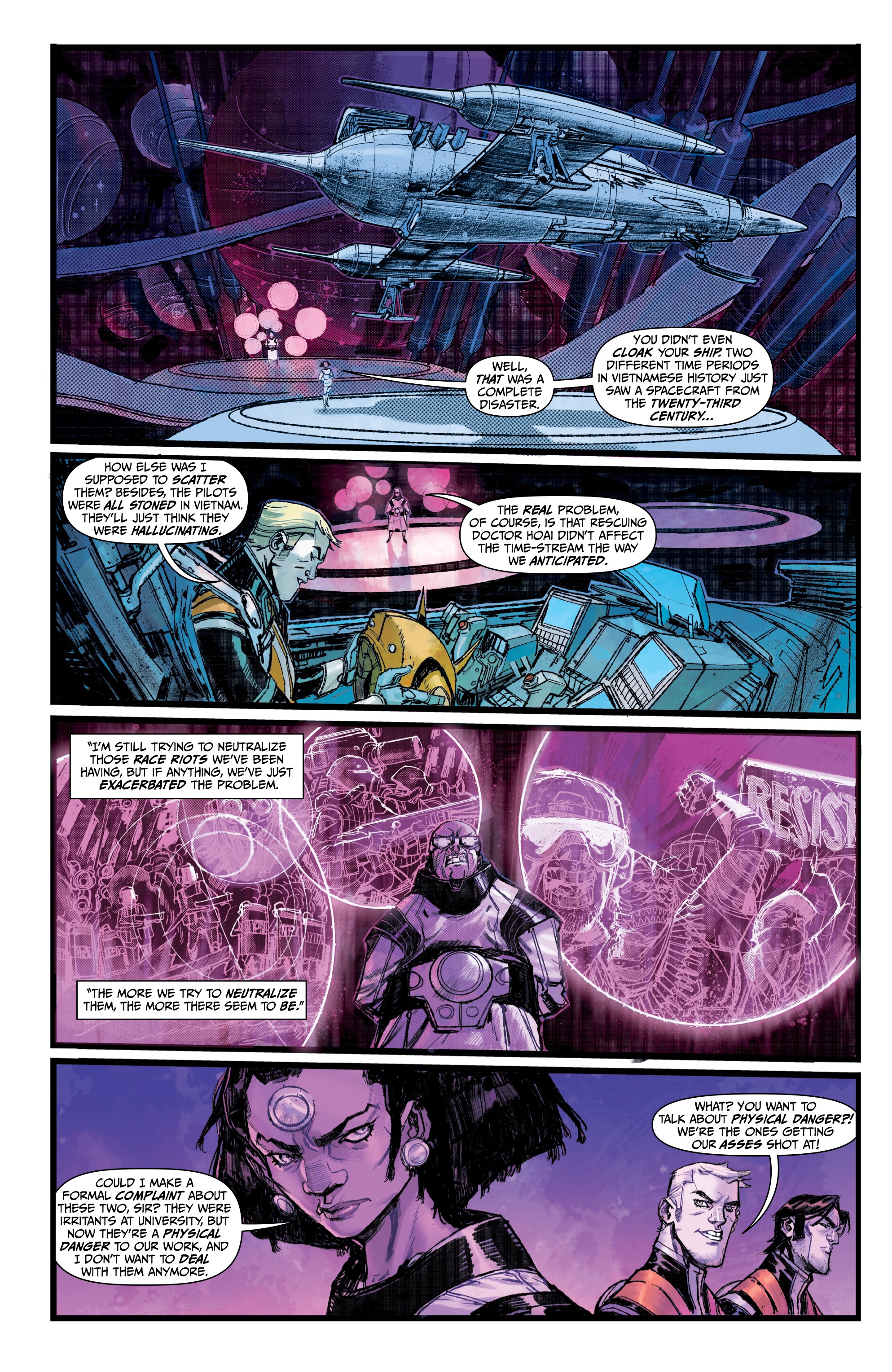 Read online Chrononauts: Futureshock comic -  Issue # _TPB - 68