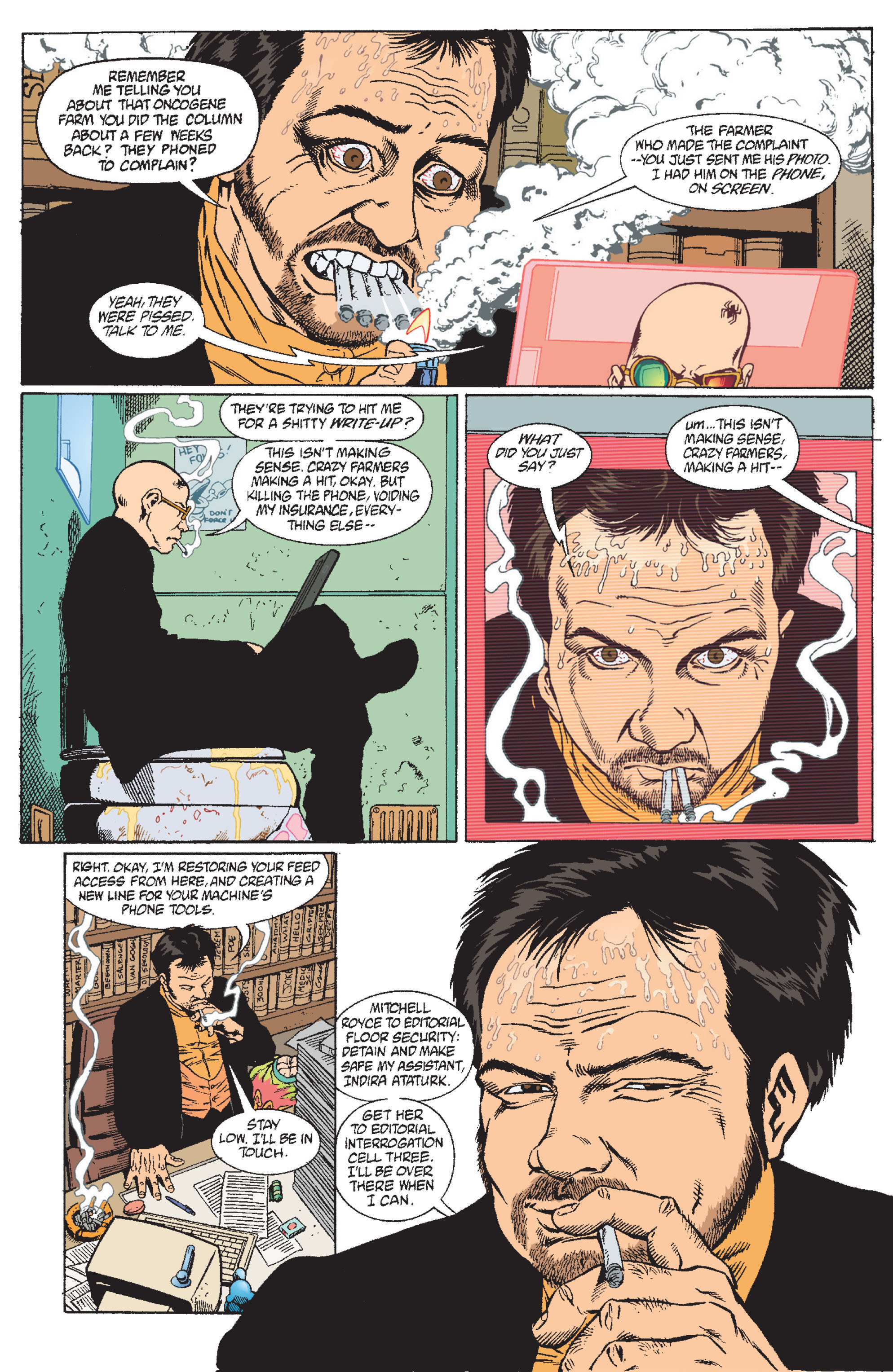 Read online Transmetropolitan comic -  Issue #11 - 20