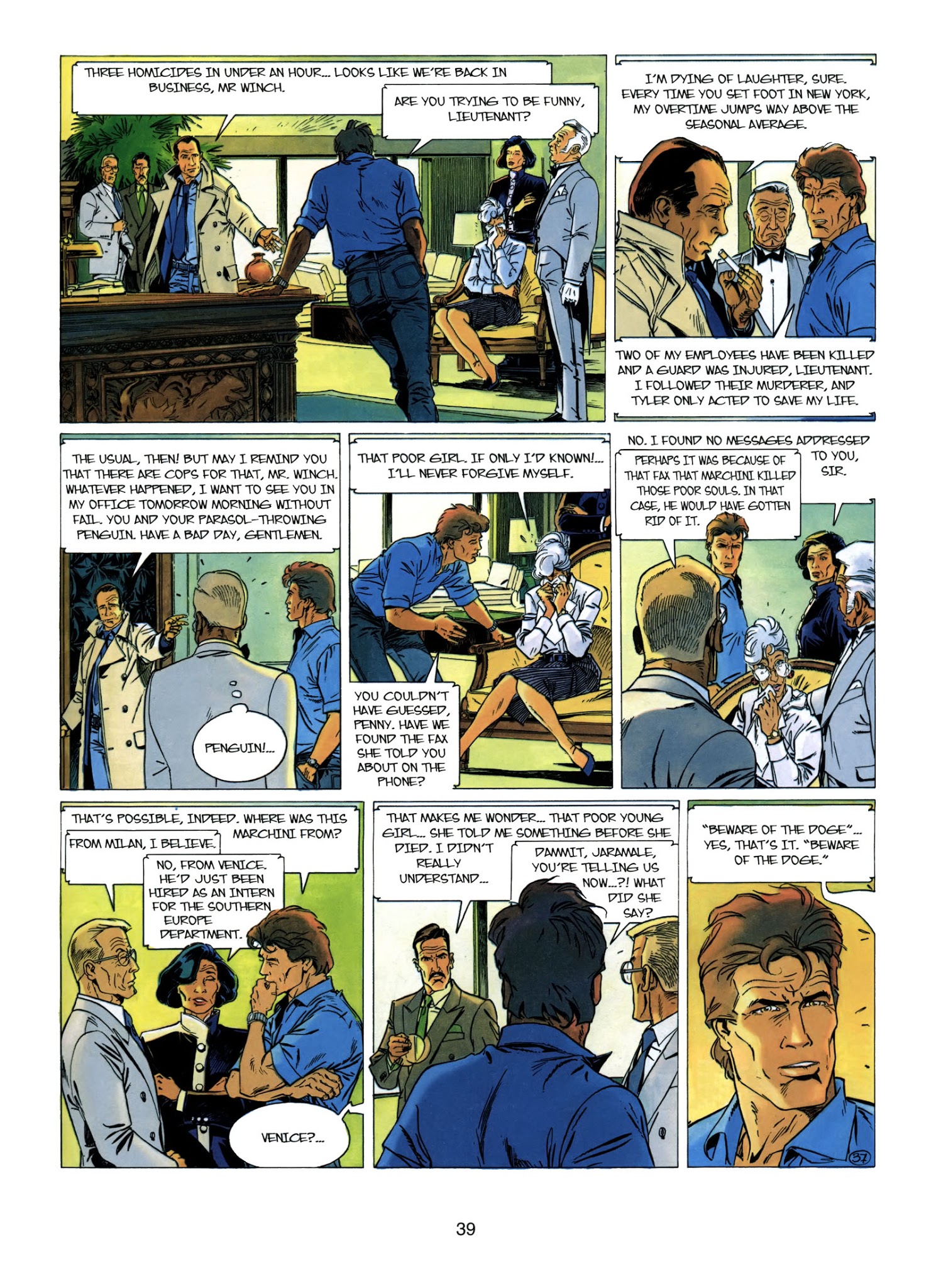 Read online Largo Winch comic -  Issue #5 - 40