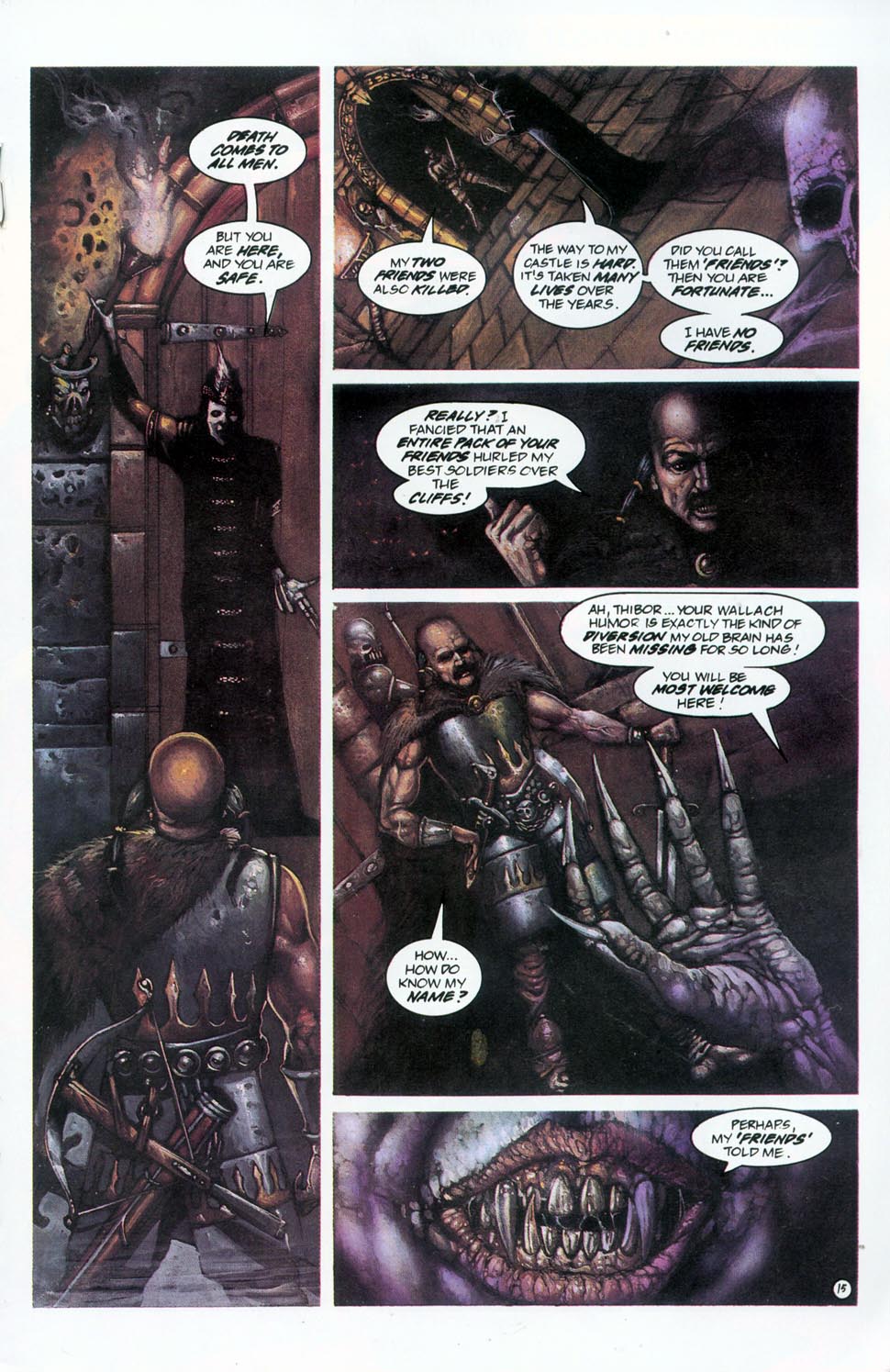 Read online Necroscope Book II: Wamphyri comic -  Issue #1 - 18