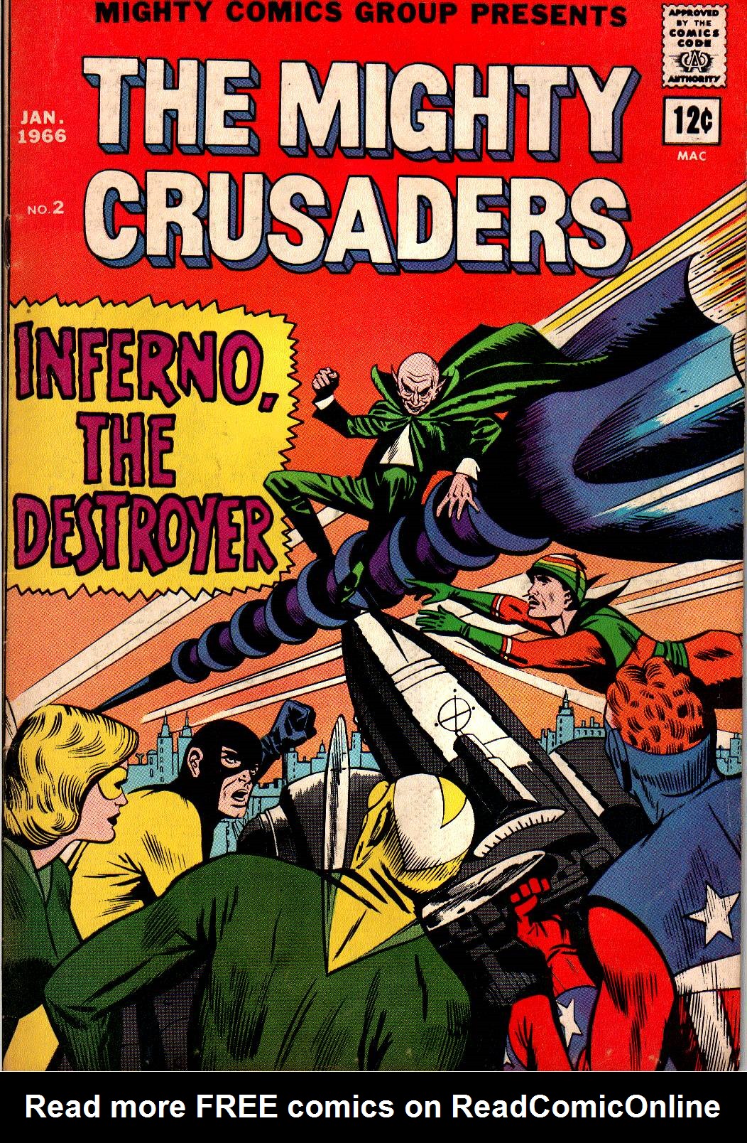 Read online The Mighty Crusaders (1965) comic -  Issue #2 - 1