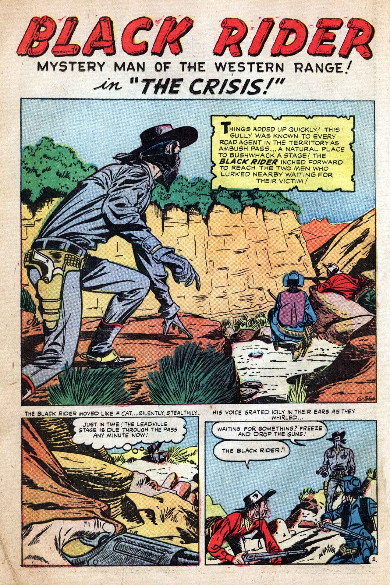 Read online Western Tales of Black Rider comic -  Issue #31 - 10