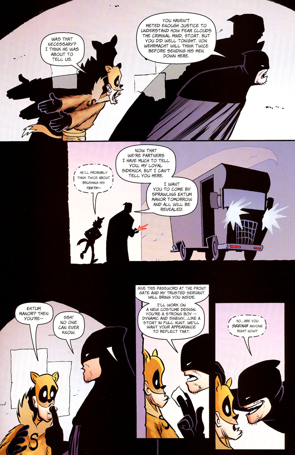 Read online Paul Jenkins' Sidekick comic -  Issue #2 - 11