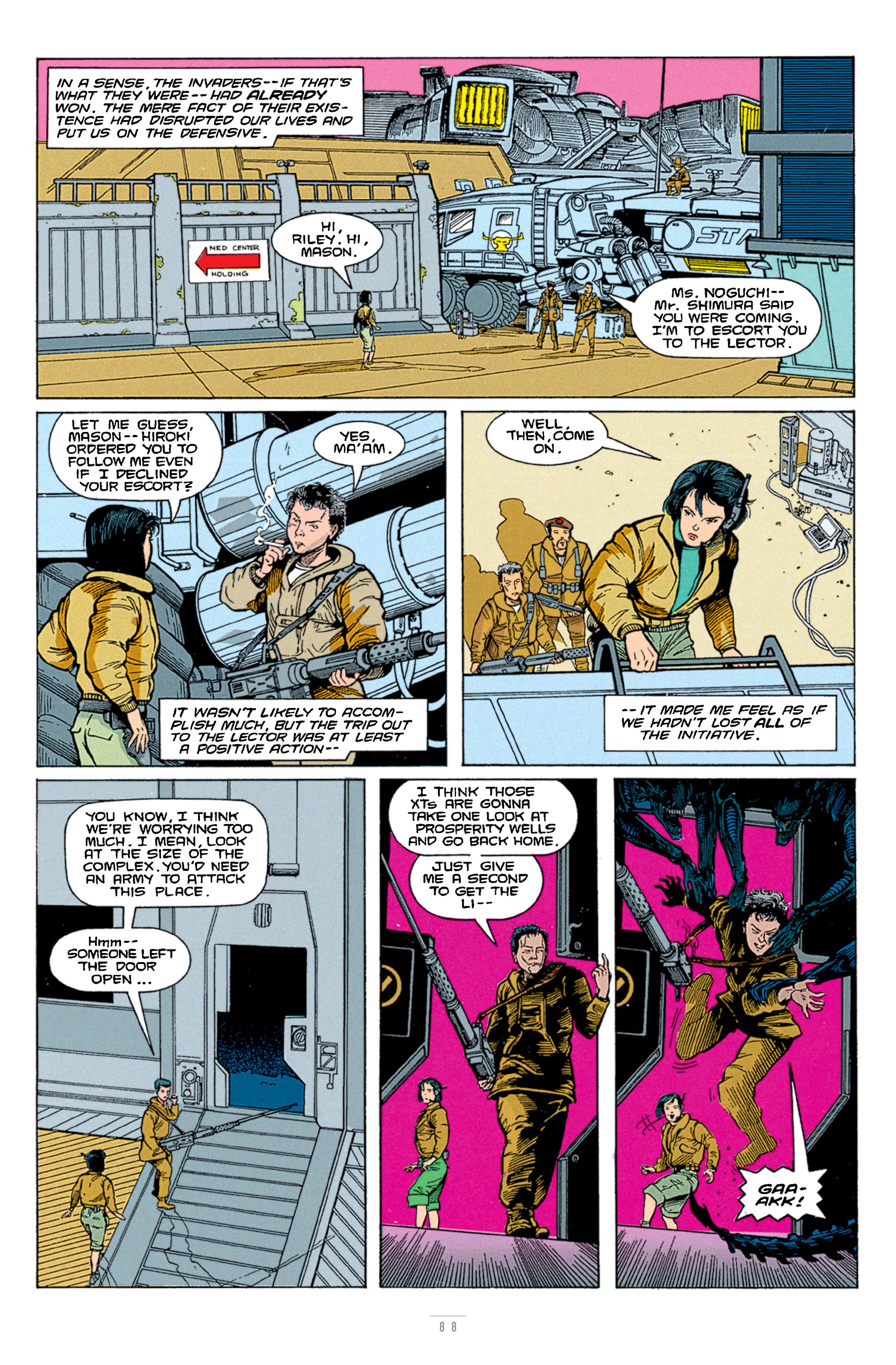 Read online Aliens vs. Predator 30th Anniversary Edition - The Original Comics Series comic -  Issue # TPB (Part 1) - 87