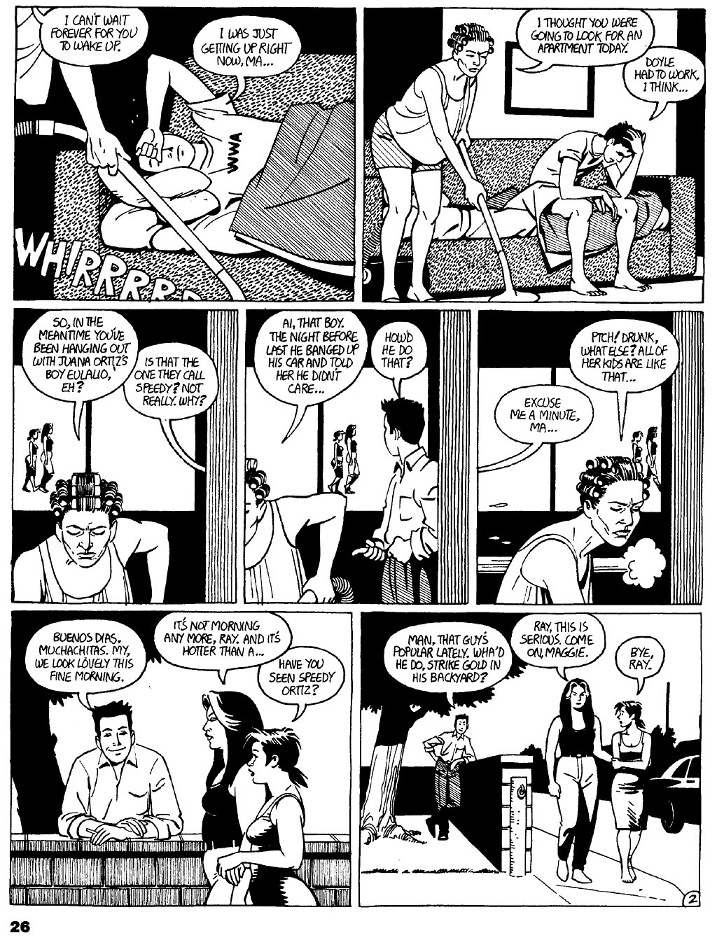 Read online Love and Rockets (1982) comic -  Issue #23 - 28