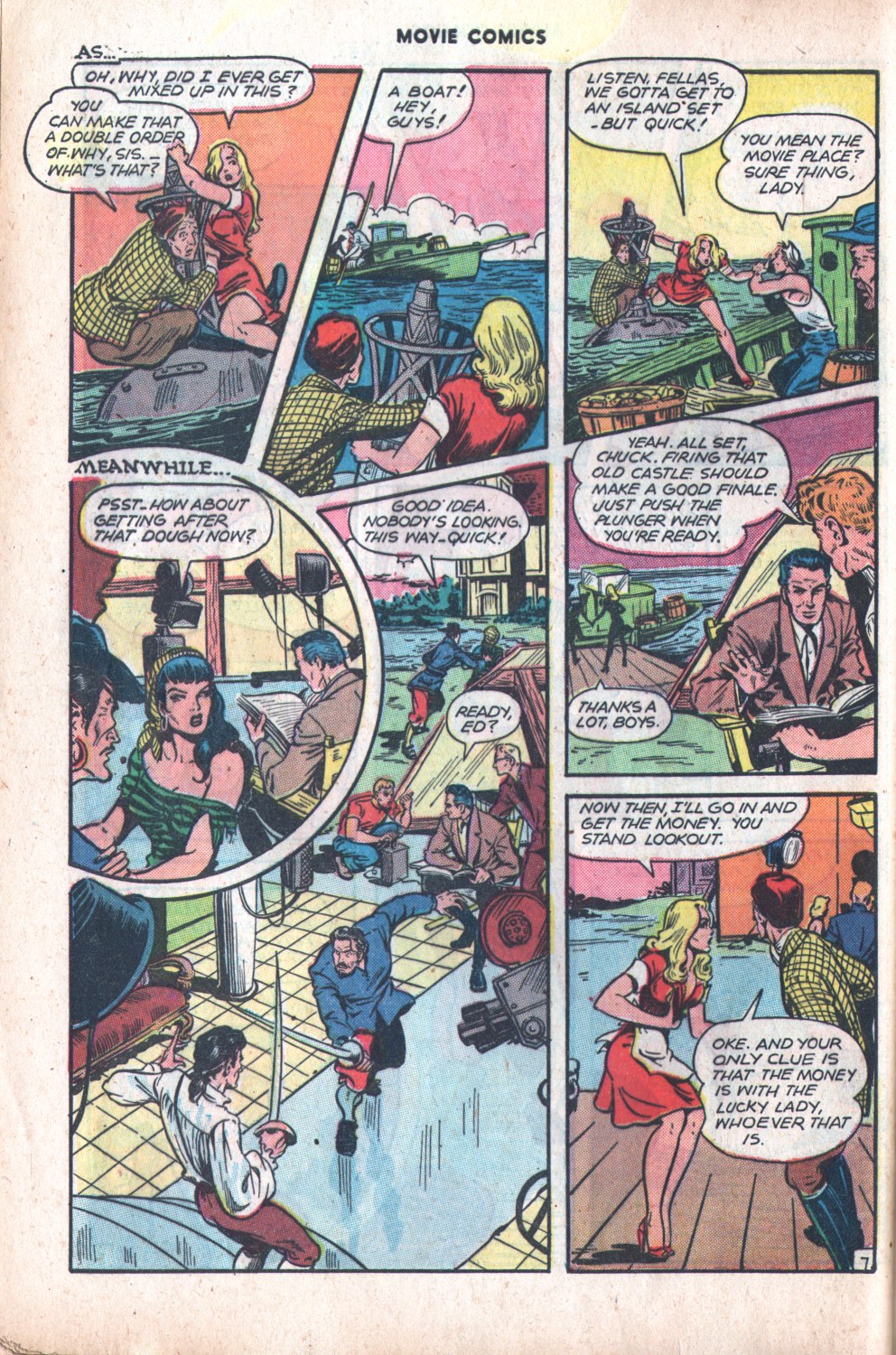 Read online Movie Comics (1946) comic -  Issue #2 - 48