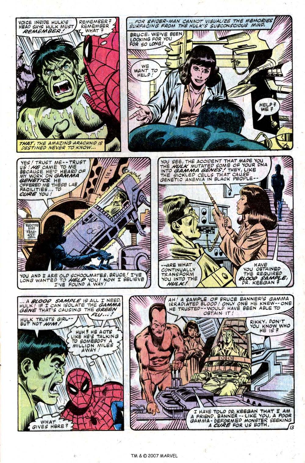 Read online The Incredible Hulk (1968) comic -  Issue # _Annual 1982 - 17