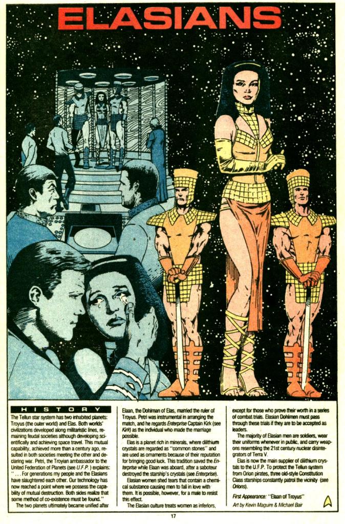 Read online Who's Who in Star Trek comic -  Issue #1 - 19