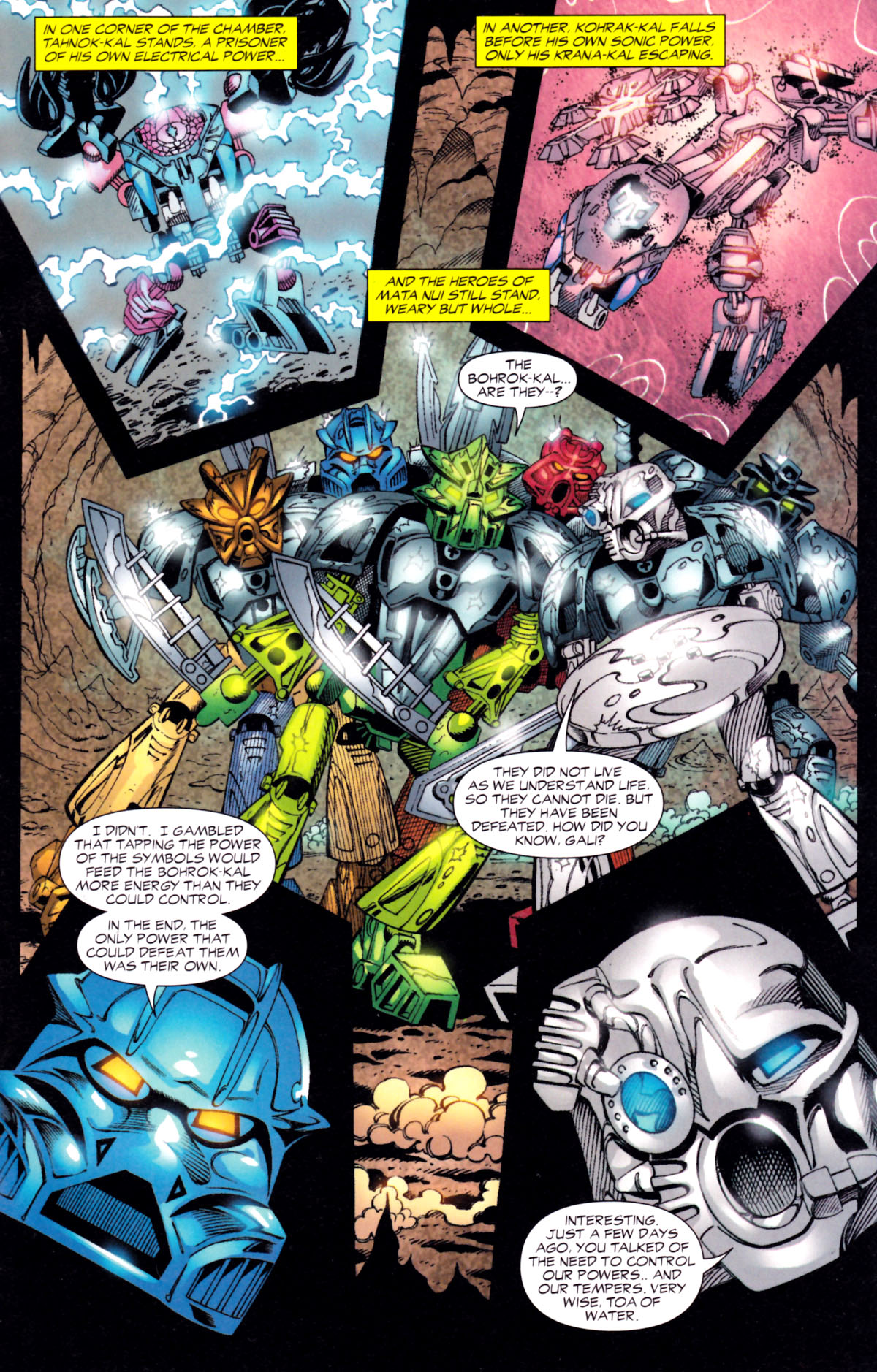 Read online Bionicle comic -  Issue #12 - 12