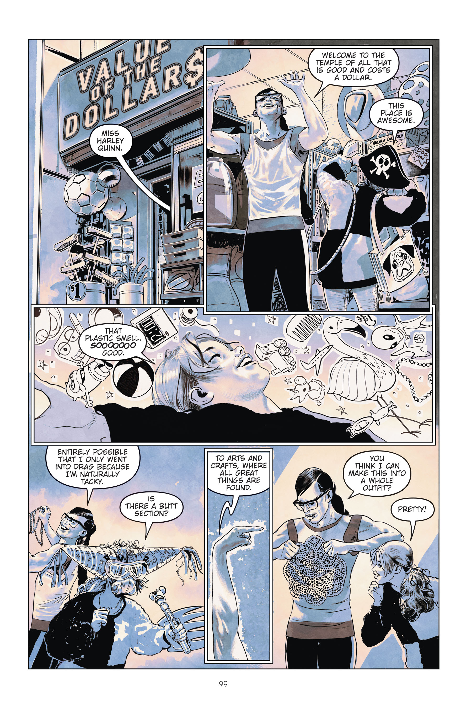 Read online Harley Quinn: Breaking Glass comic -  Issue # TPB (Part 1) - 100