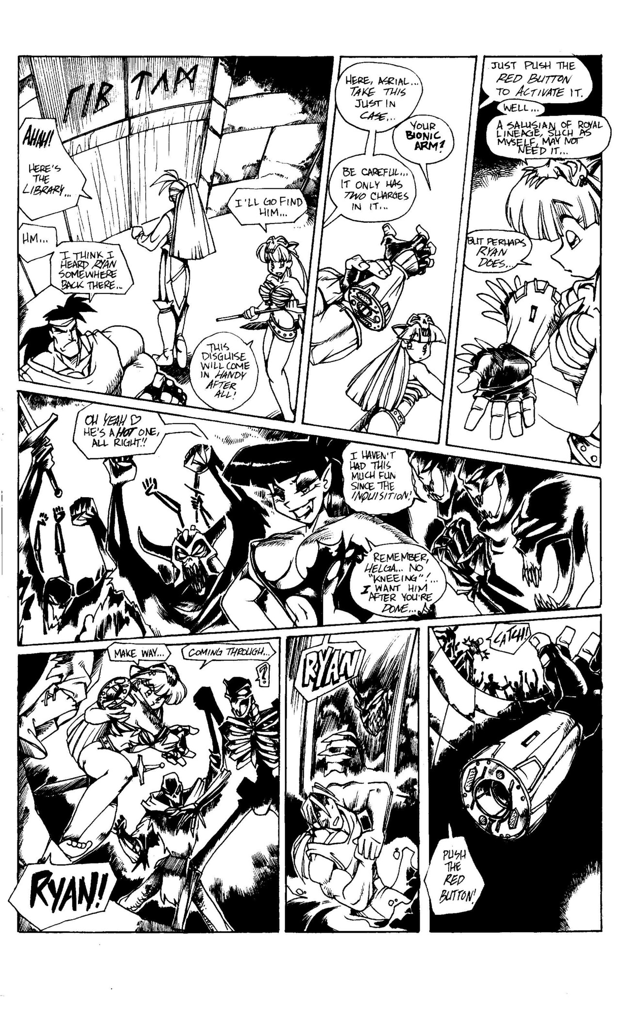 Read online Ninja High School (1986) comic -  Issue #55 - 22