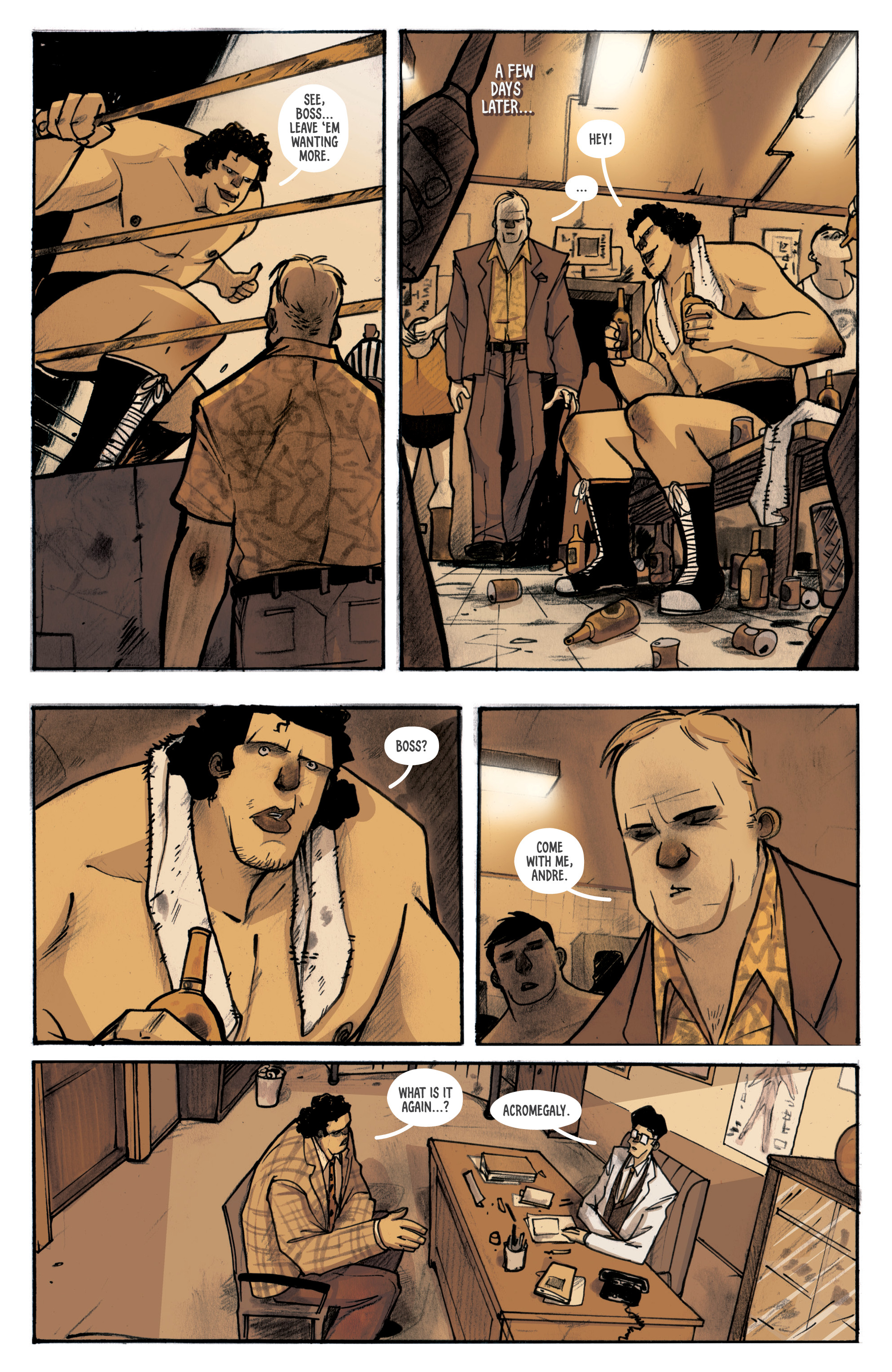 Read online Andre the Giant: Closer To Heaven comic -  Issue # TPB - 25