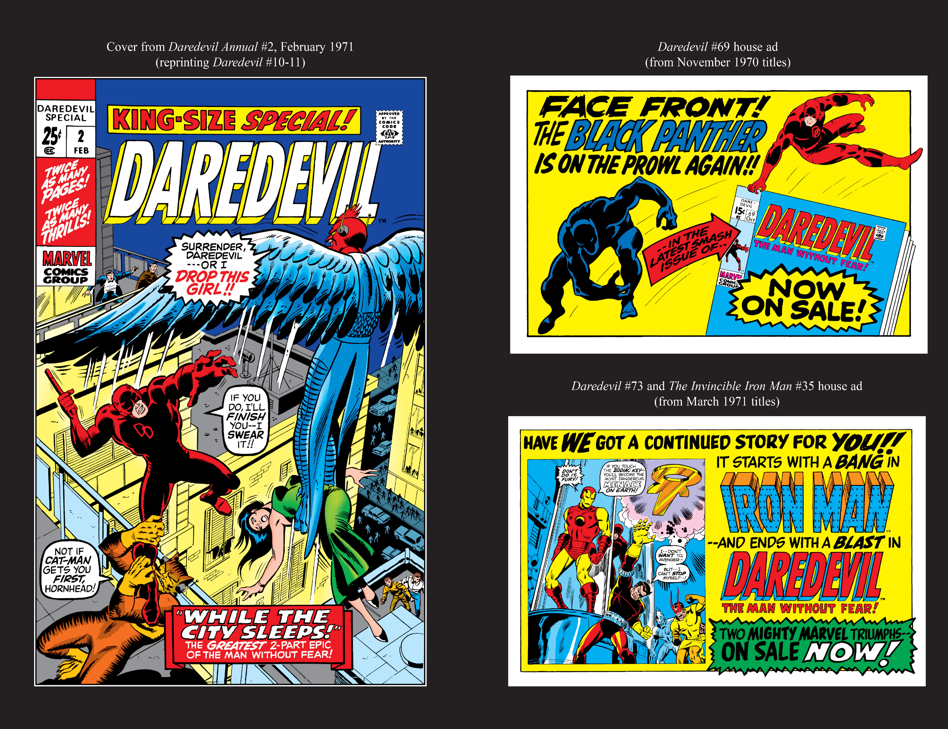 Read online Marvel Masterworks: Daredevil comic -  Issue # TPB 7 (Part 3) - 56