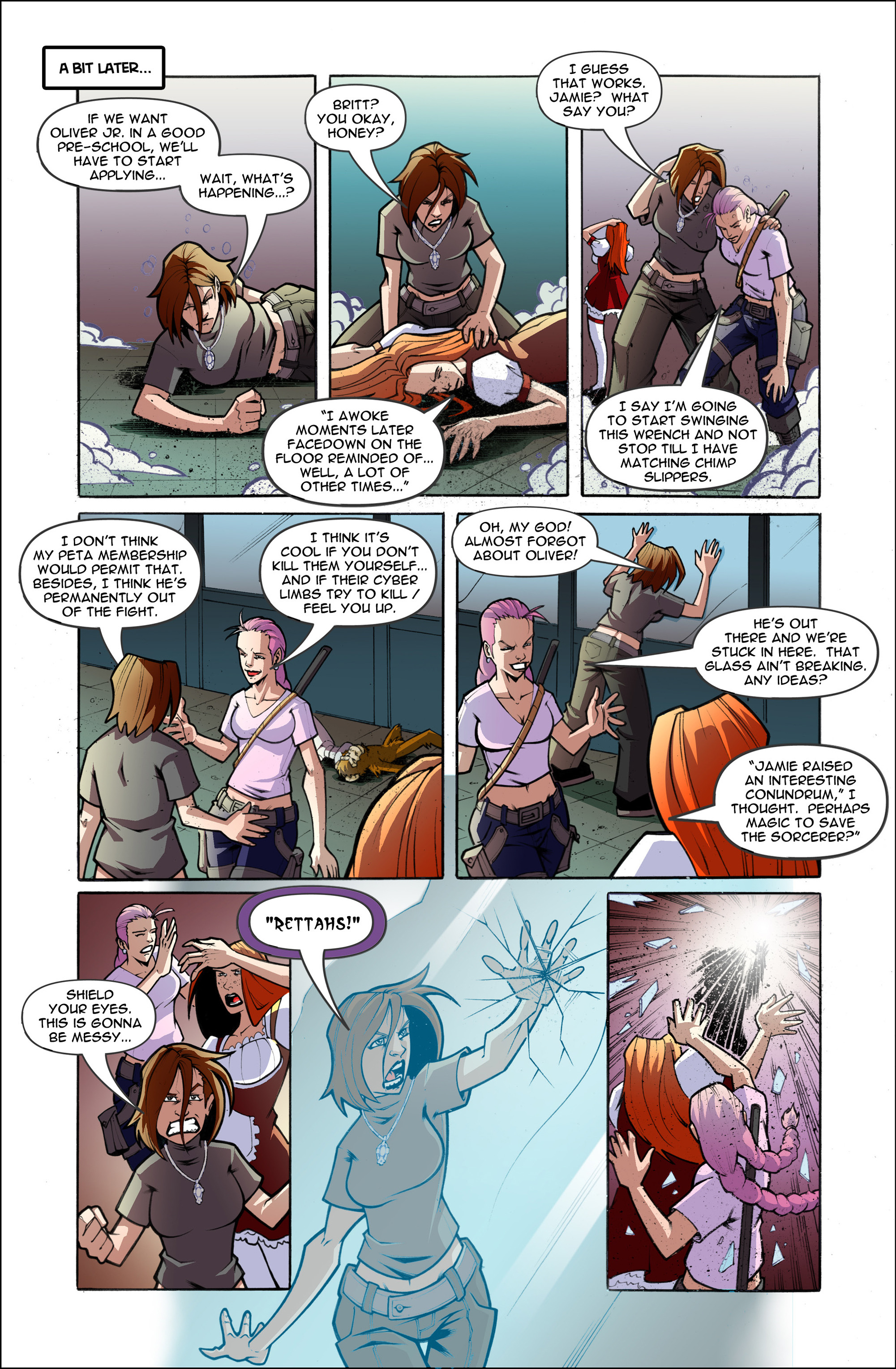 Read online Chaos Campus: Sorority Girls Vs. Zombies comic -  Issue #16 - 11