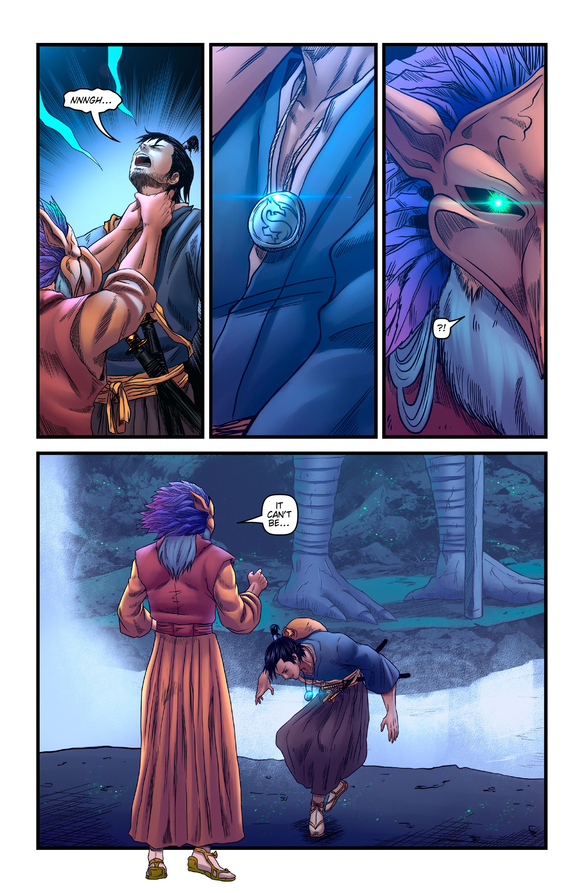 Read online Honor and Curse comic -  Issue #7 - 20