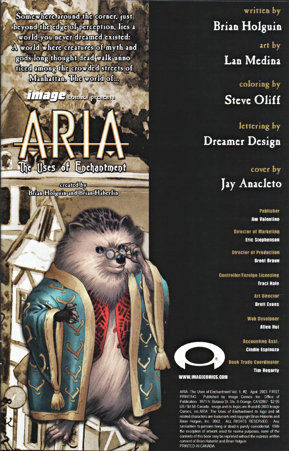 Read online Aria: The Uses of Enchantment comic -  Issue #2 - 3