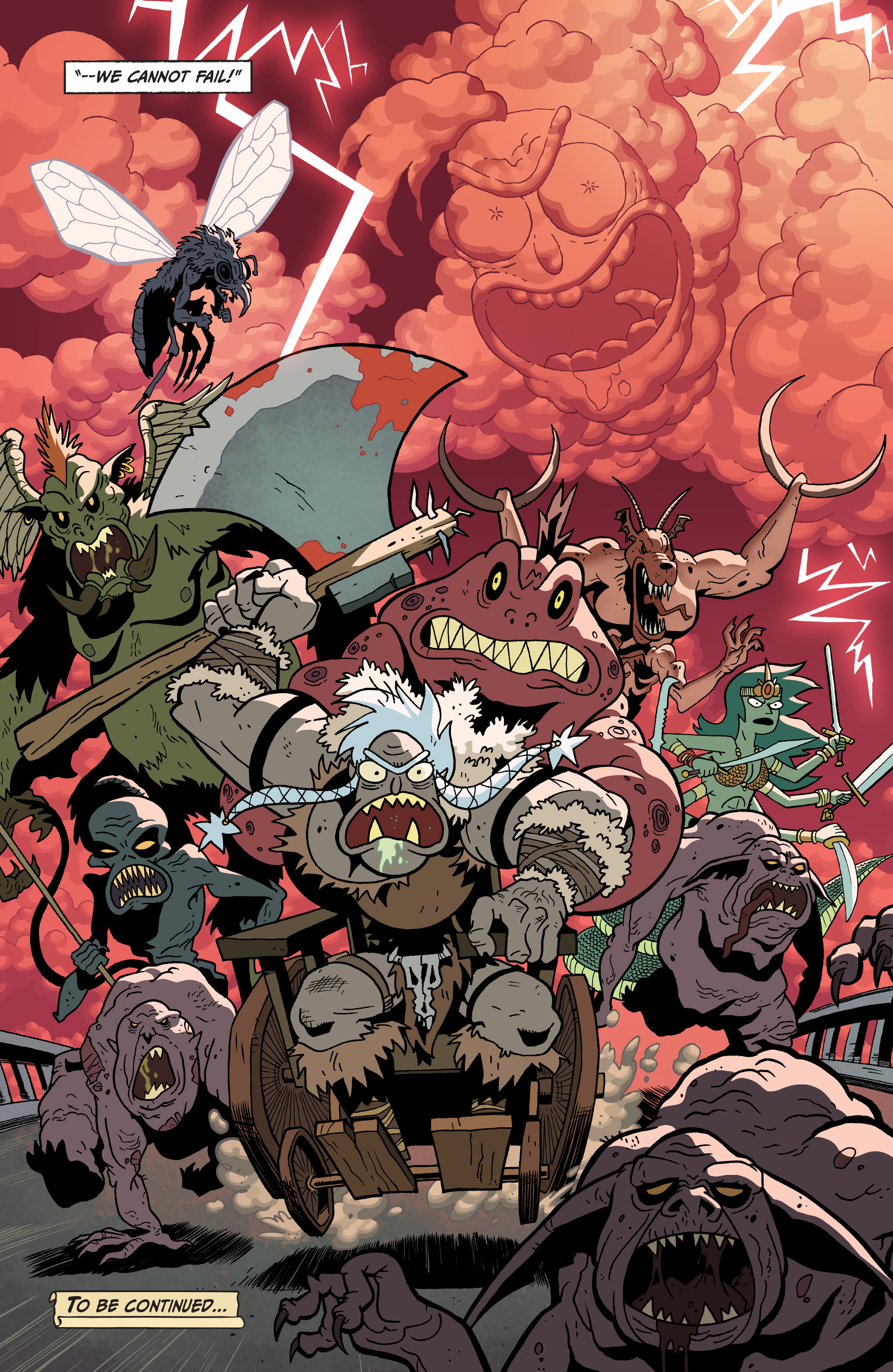 Read online Rick and Morty vs. Dungeons & Dragons II: Painscape comic -  Issue #3 - 24