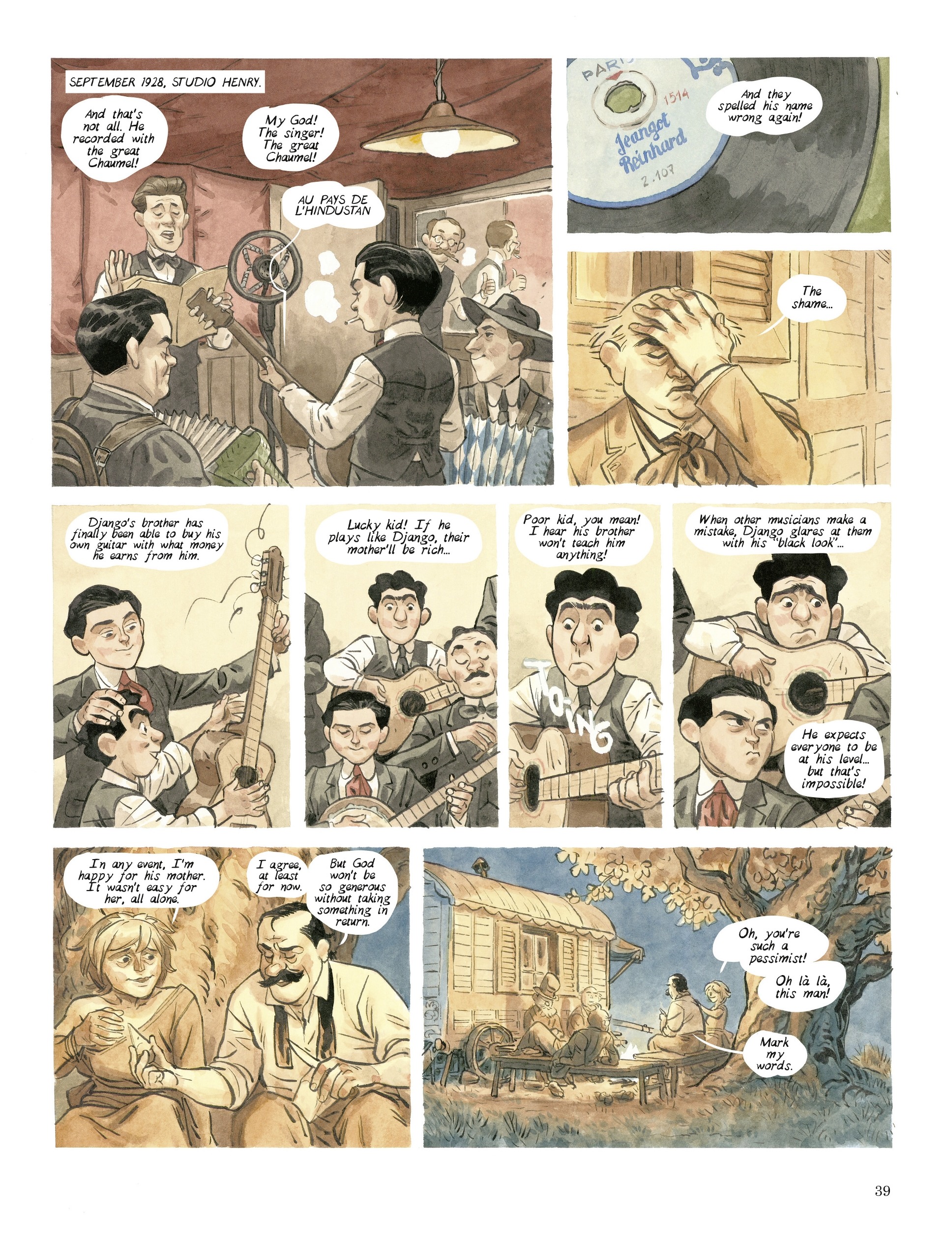 Read online Django: Hand On Fire comic -  Issue # TPB - 39
