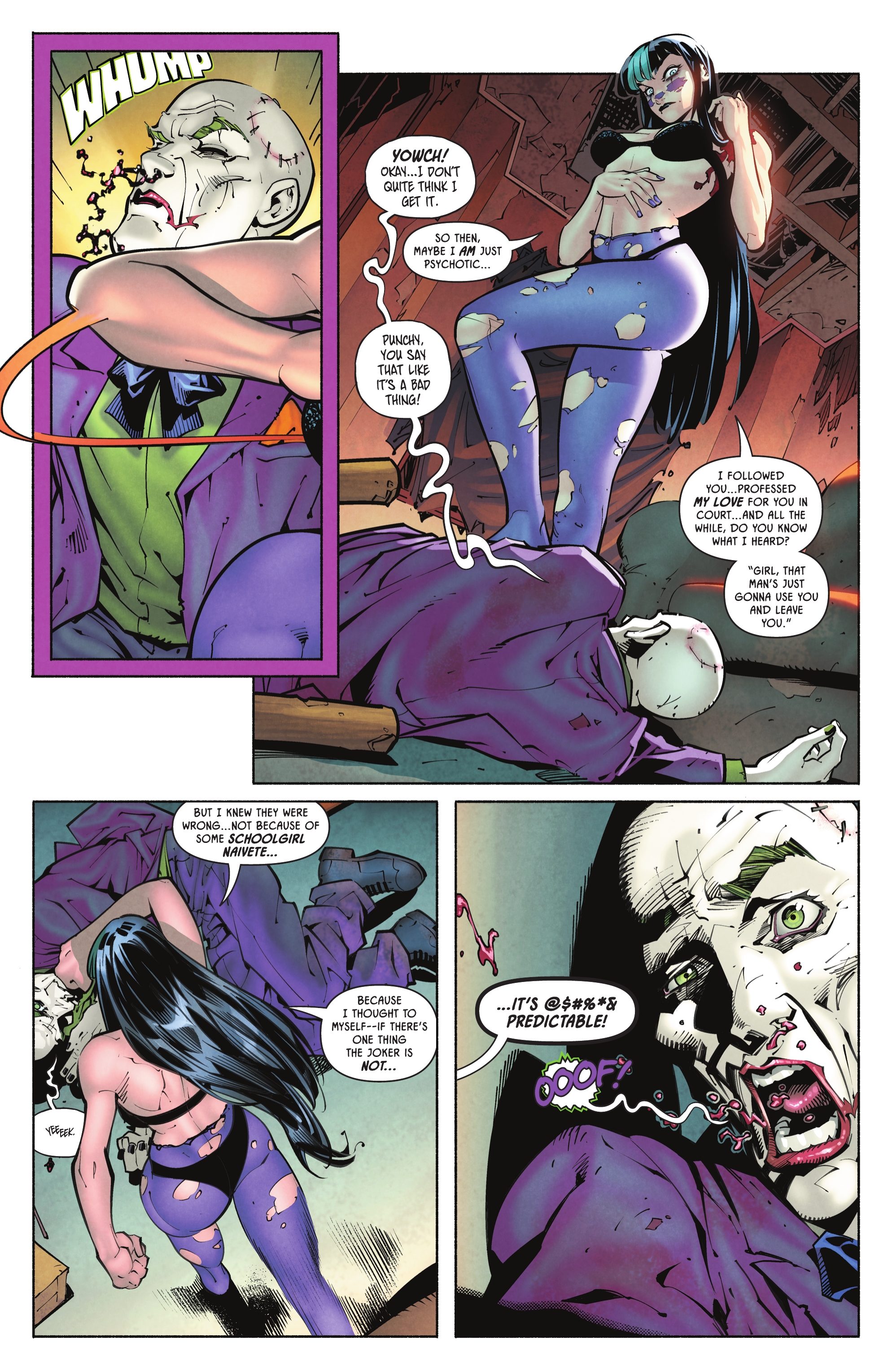 Read online Punchline: The Gotham Game comic -  Issue #6 - 8