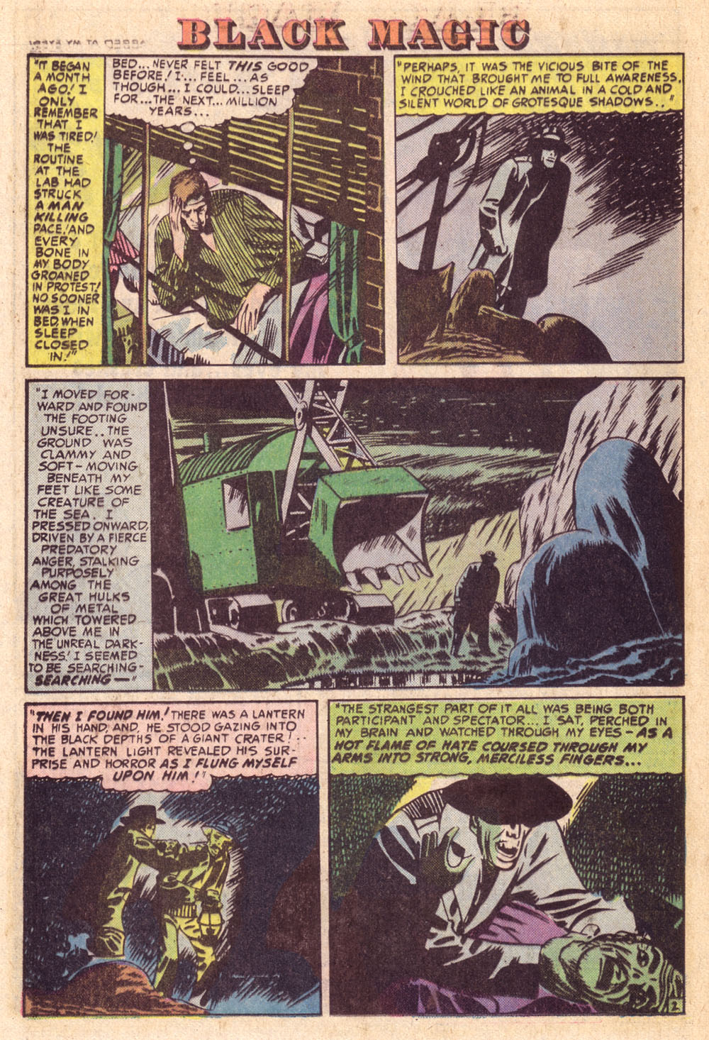 Read online Black Magic (1973) comic -  Issue #9 - 16